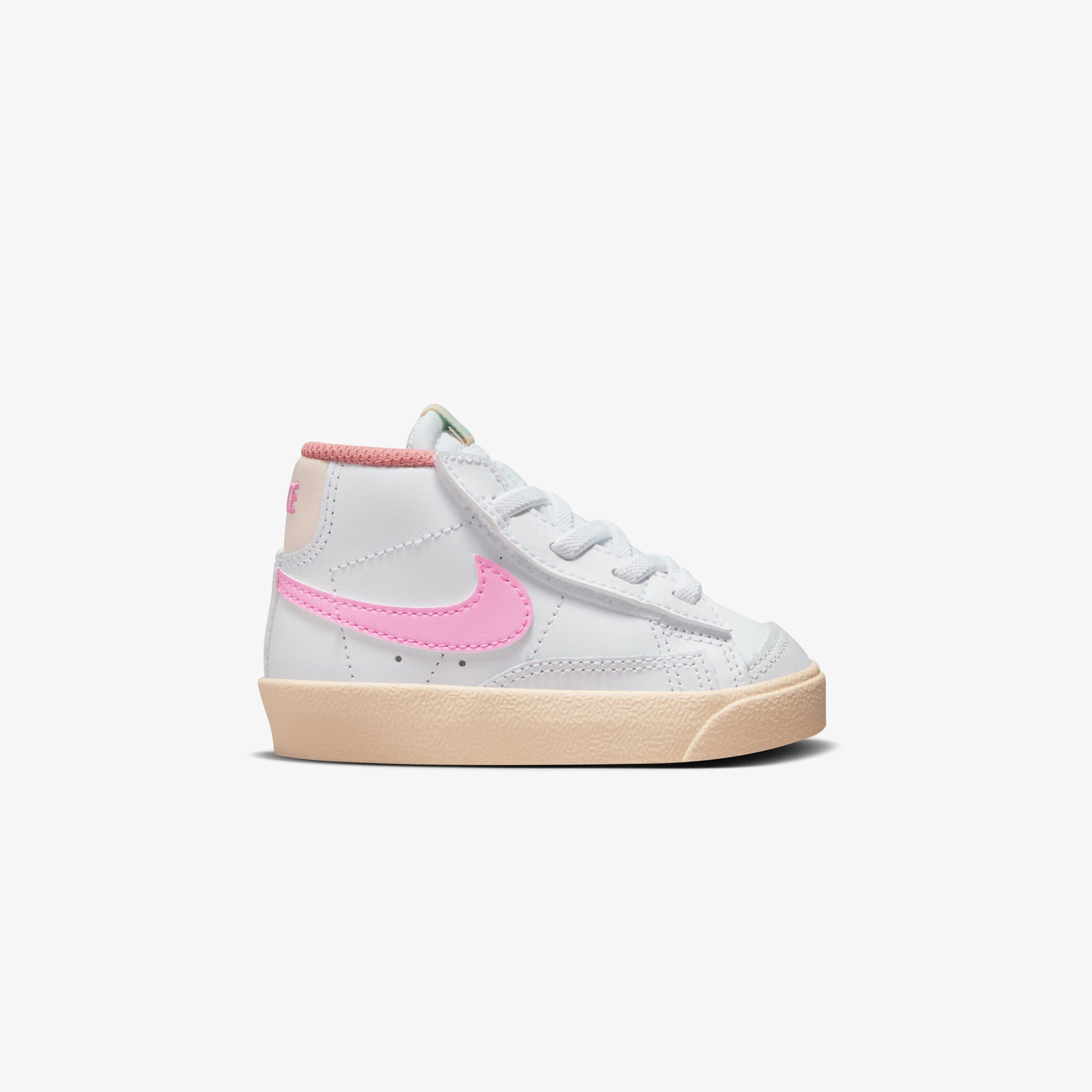 Nike Blazer Mid 77 Vintage Nas Bebek Beyaz/Pembe Spor Ayakkabı