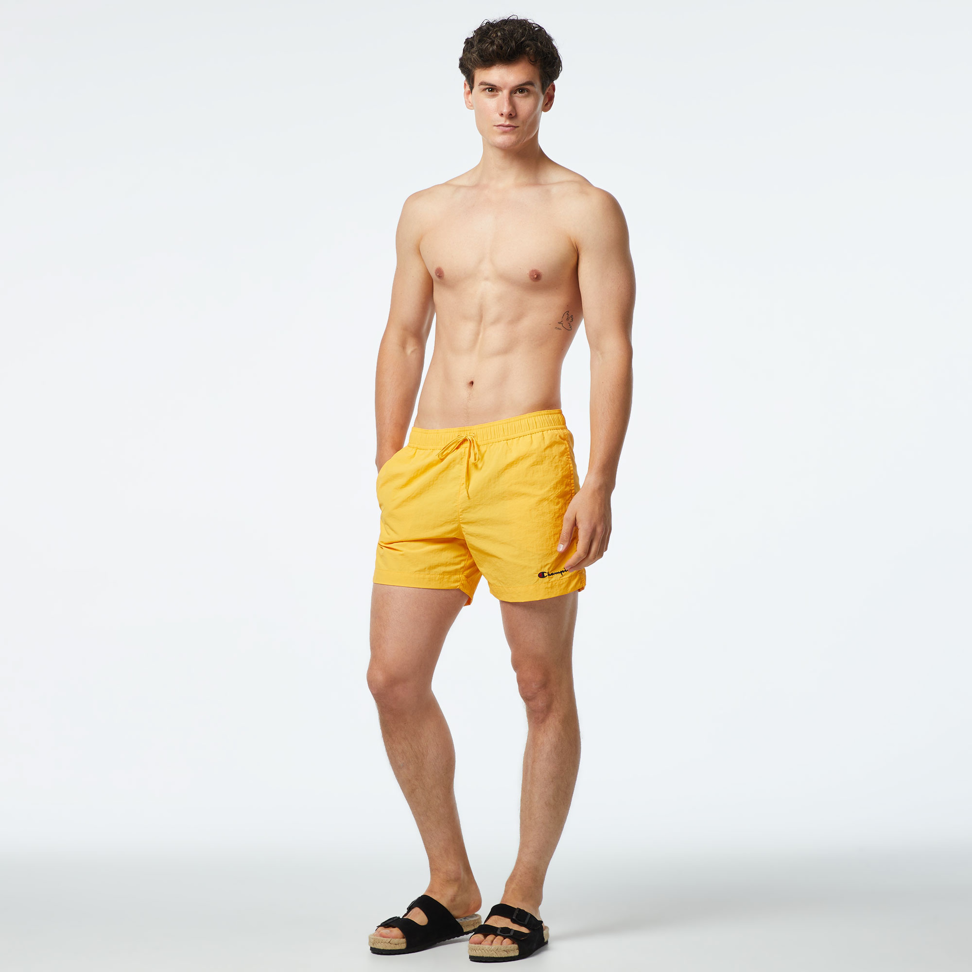 Champion Classic Erkek Sarı Deniz Şortu