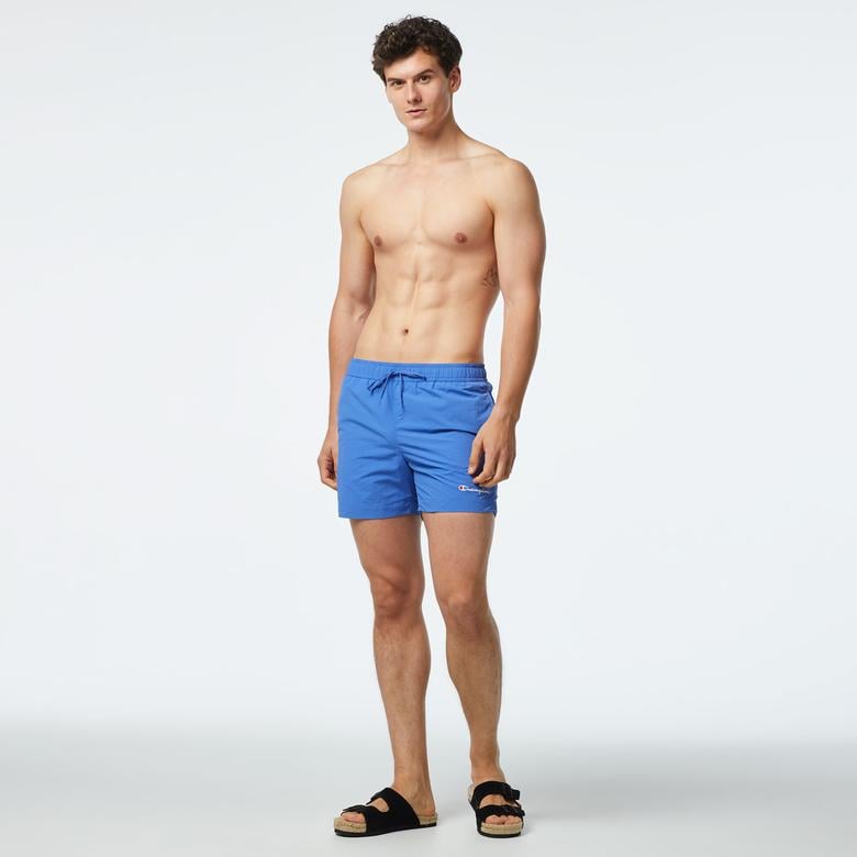 Champion Classic Erkek Mavi Deniz Şortu