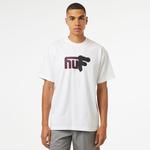 HUF Upside Downtown S/S Erkek Beyaz T-Shirt