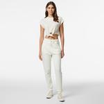 Champion Crewneck Kadın Krem T-Shirt