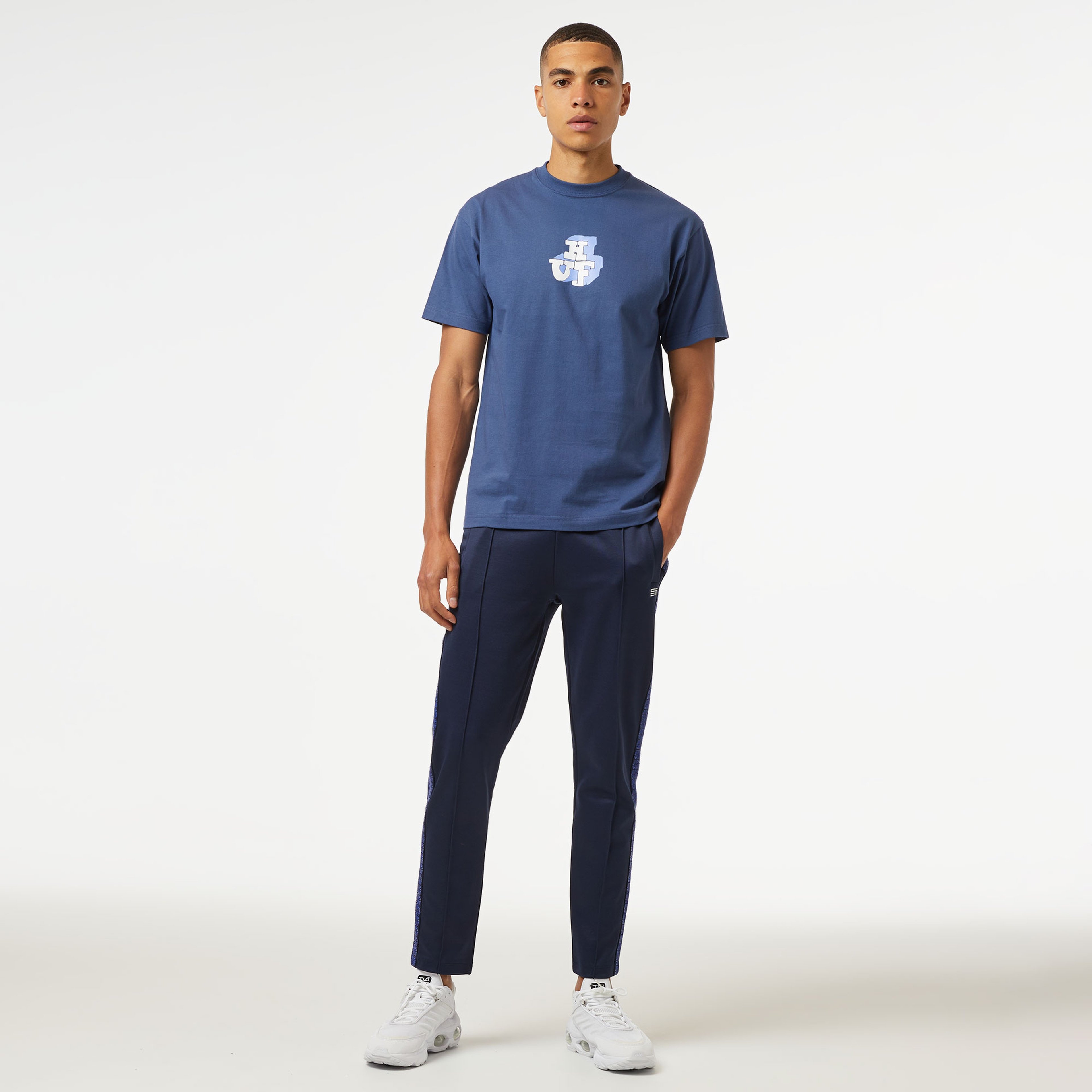 HUF Morex Remix S/S Erkek Lacivert T-Shirt