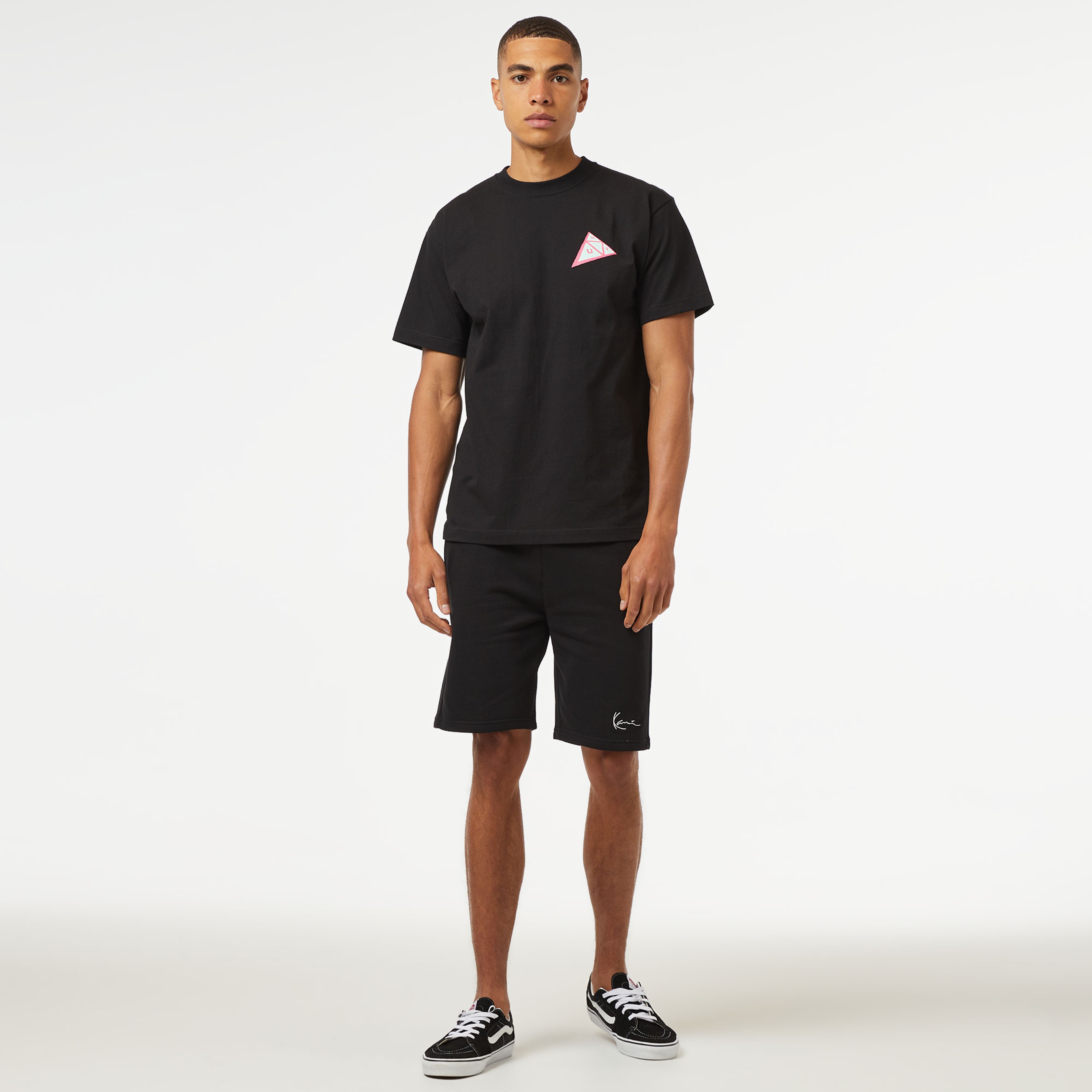 HUF Skewed Tt S/S Erkek Siyah T-Shirt