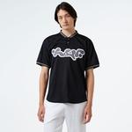 HUF Halftime Henley S/S Jersey Erkek Siyah Gömlek