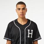 HUF Crackerjack Baseball Jersey Erkek Siyah Gömlek