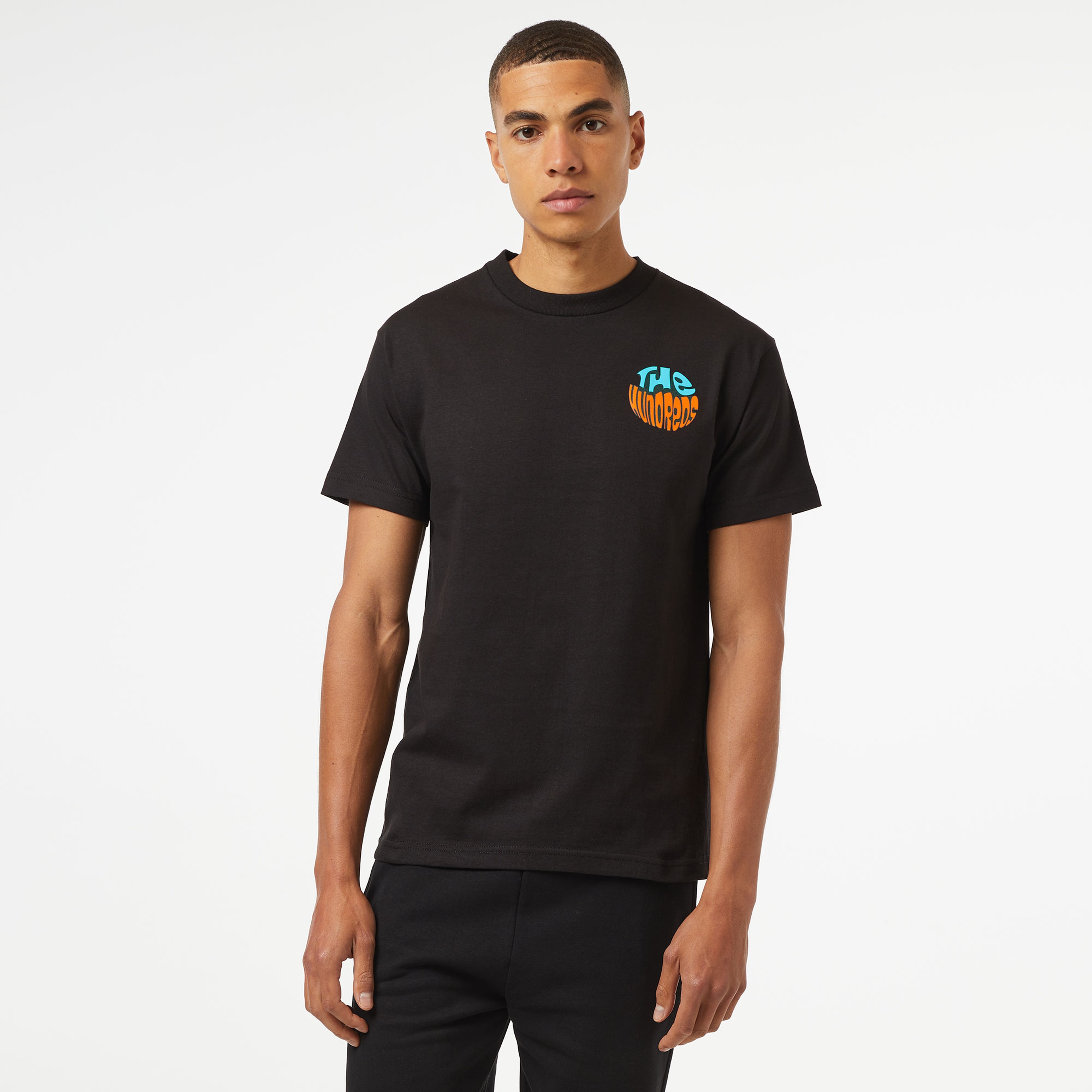 The Hundreds Wildfire Surf Erkek Siyah T-Shirt