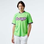 HUF Halftime Henley S/S Jersey Erkek Yeşil Gömlek