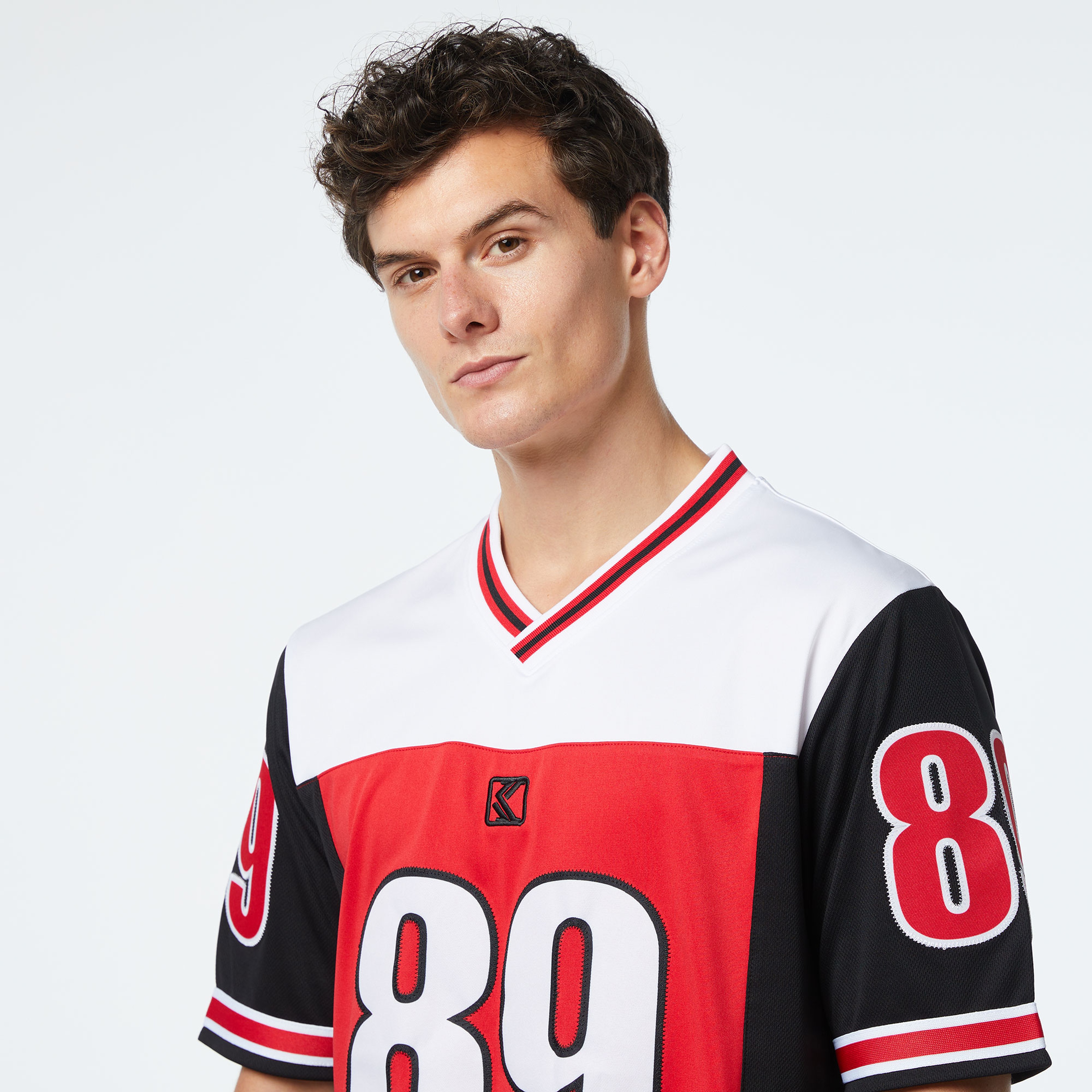 Karl Kani Og Block Jersey Erkek Kırmızı Gömlek