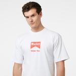Market Adventure Team Erkek Beyaz T-Shirt