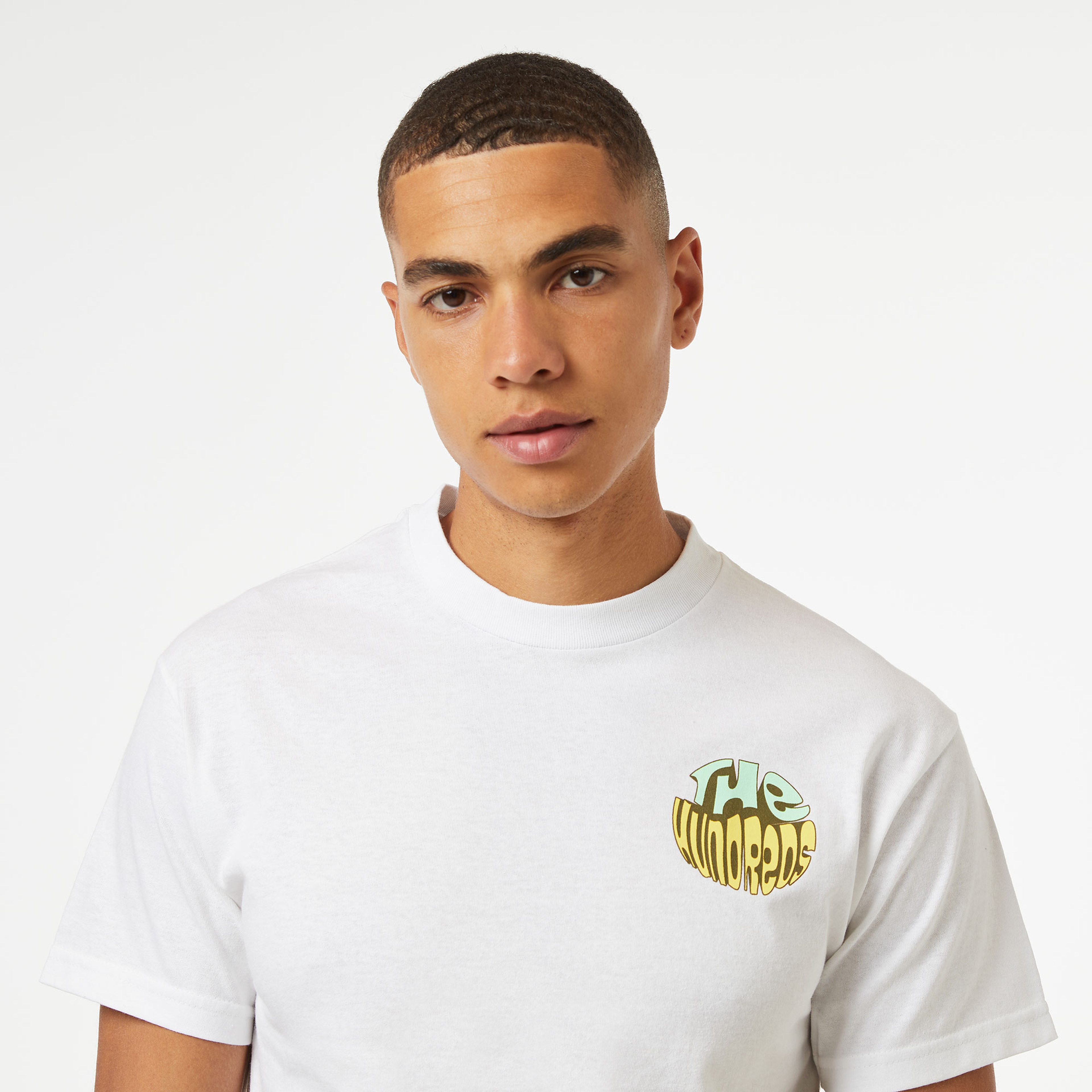 The Hundreds Wildfire Surf Erkek Beyaz T-Shirt