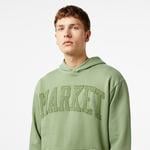 Market Vintage Wash Arc Erkek Haki Hoodie