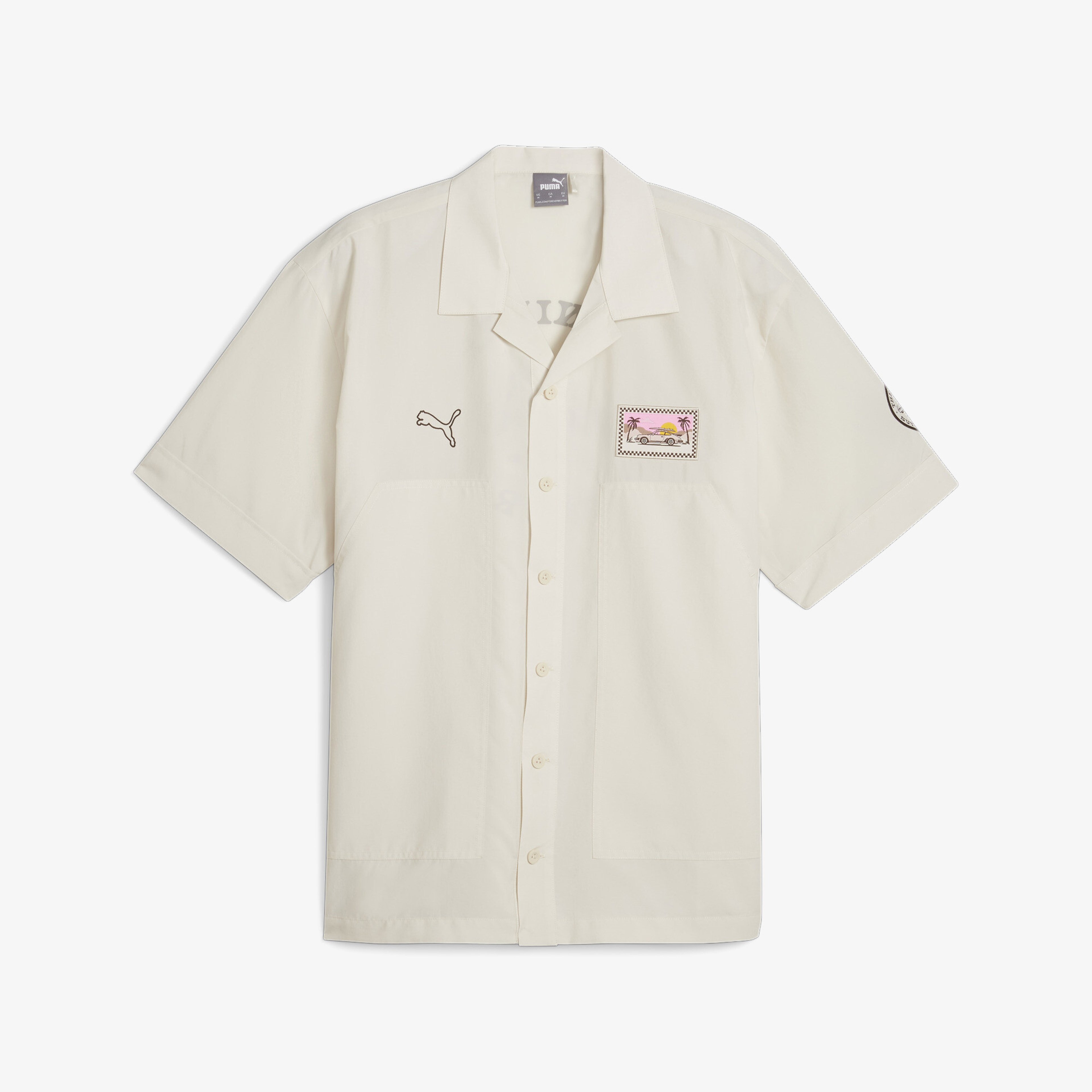 Puma Pl Summer Crew Erkek Krem Gömlek