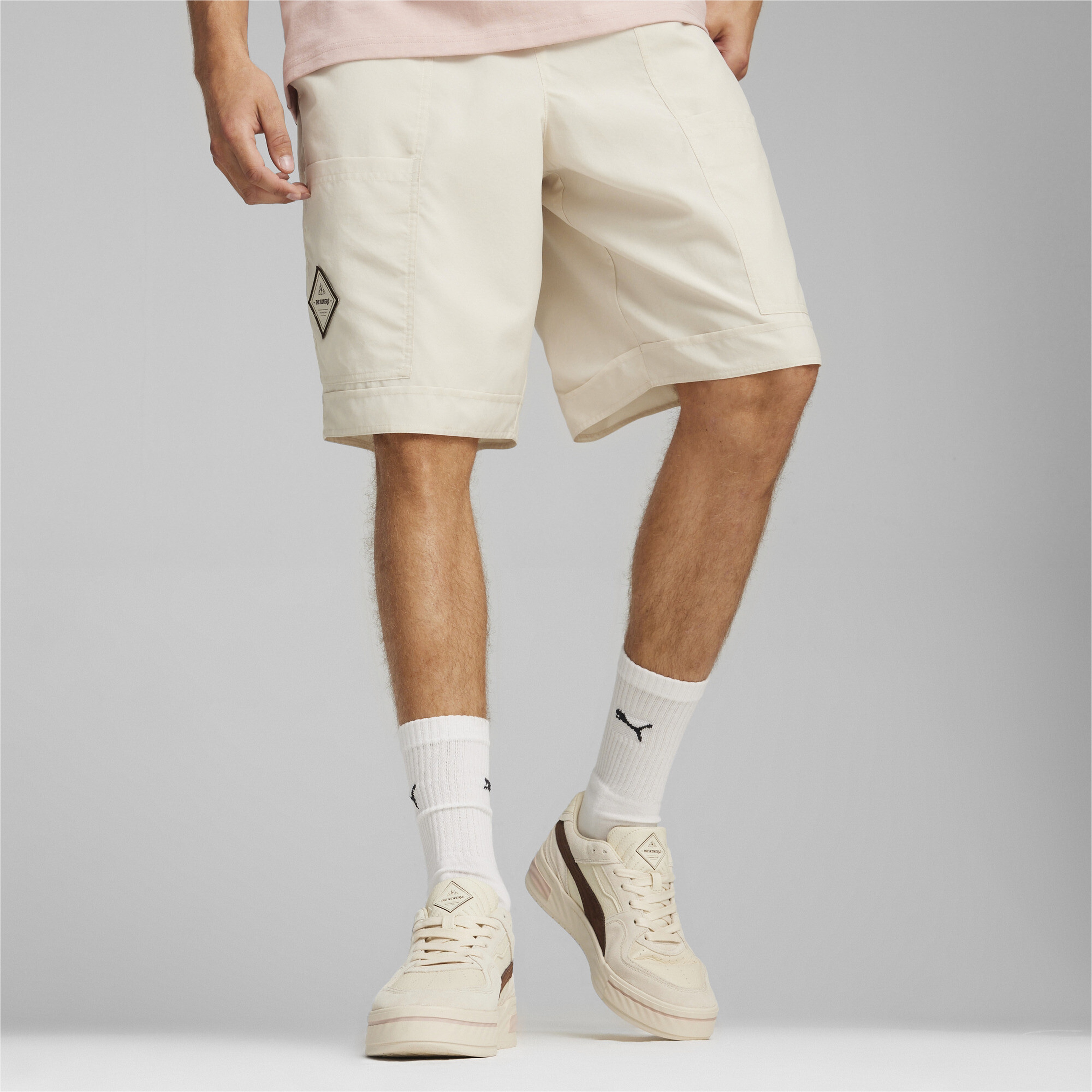 Puma Pl Summer Crew Erkek Krem Şort
