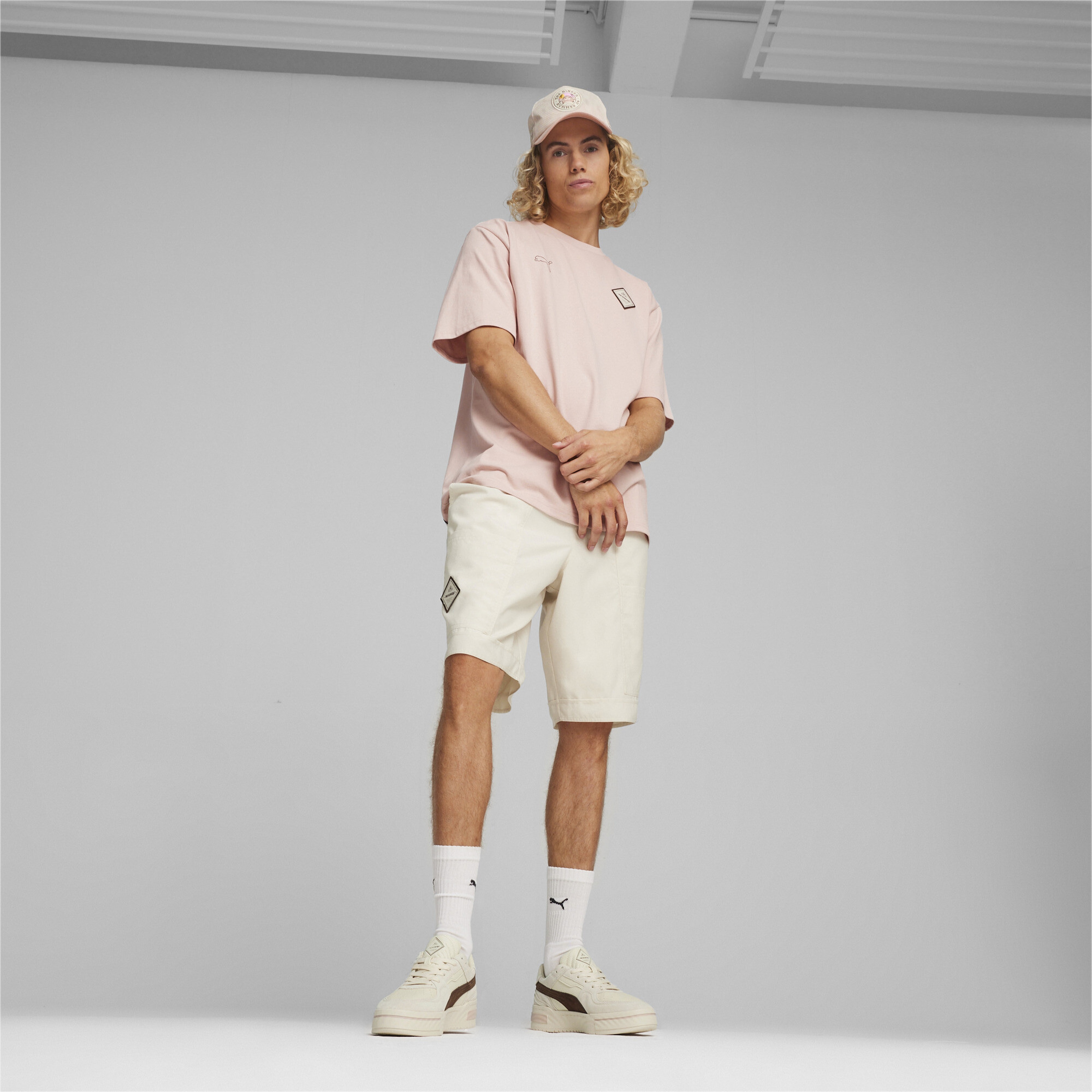 Puma Pl Summer Crew Erkek Krem Şort