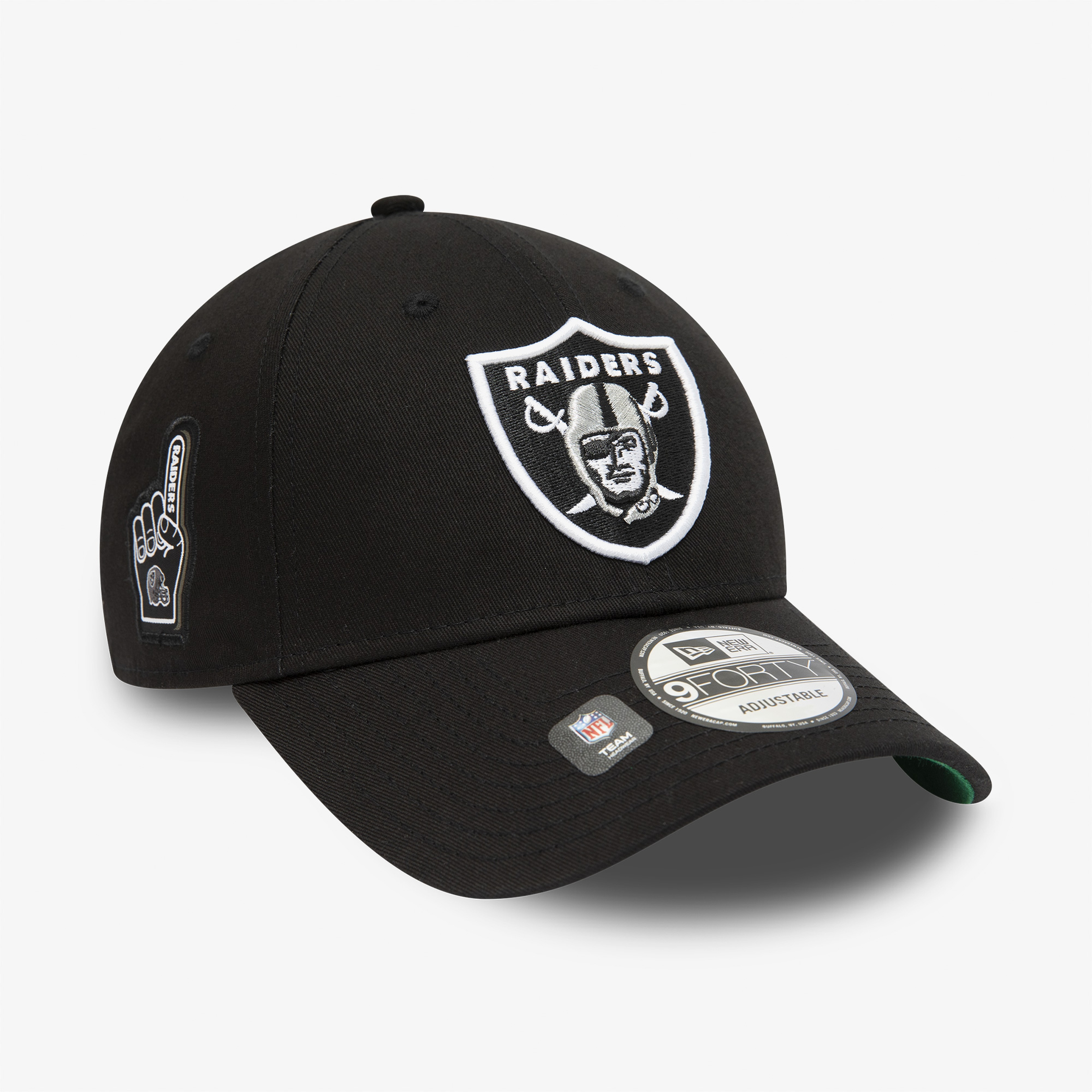 New Era Team Side Patch 9Forty Lasrai Unisex Siyah Şapka