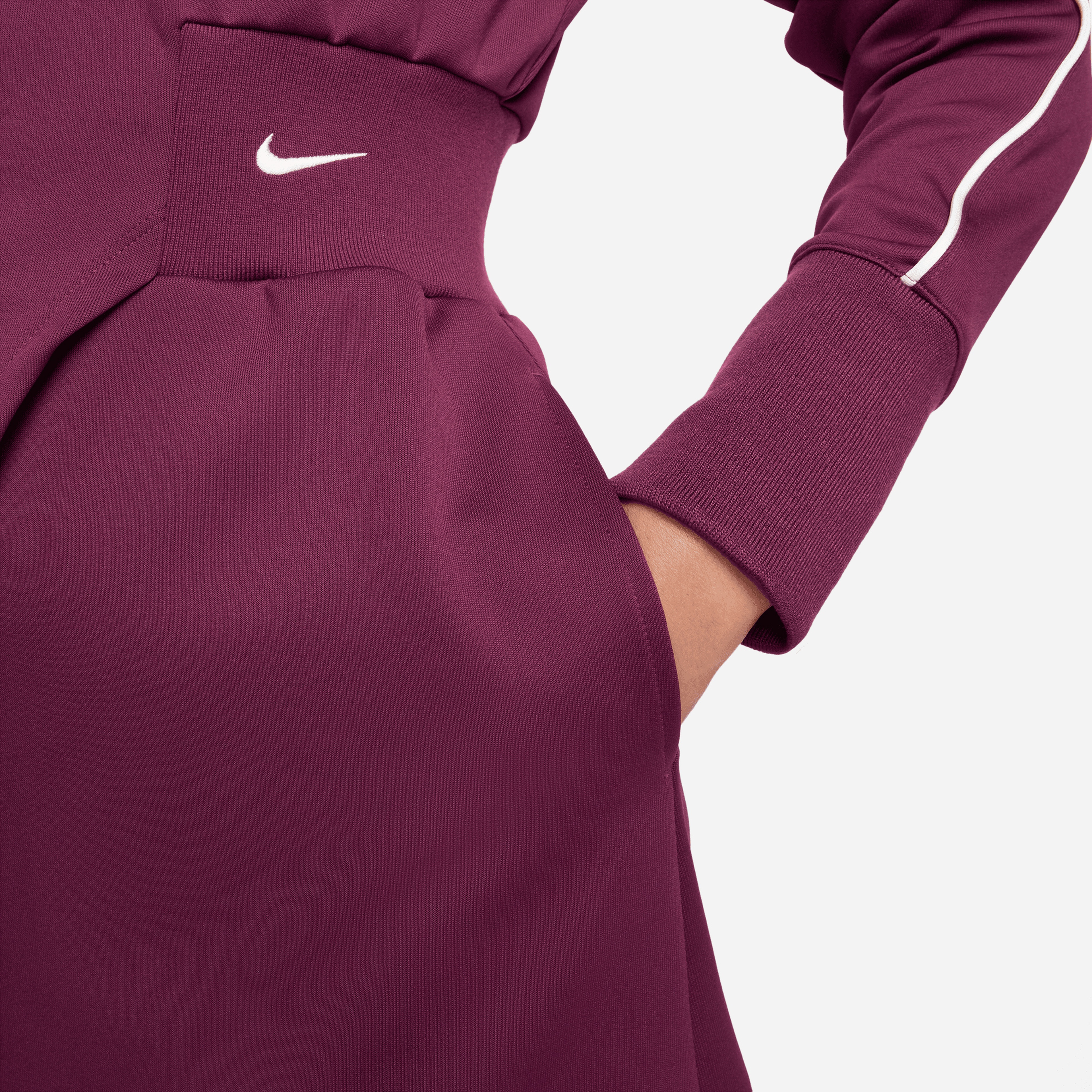 Nike Sportswear Collection Assym Kadın Kırmızı/Pembe Elbise