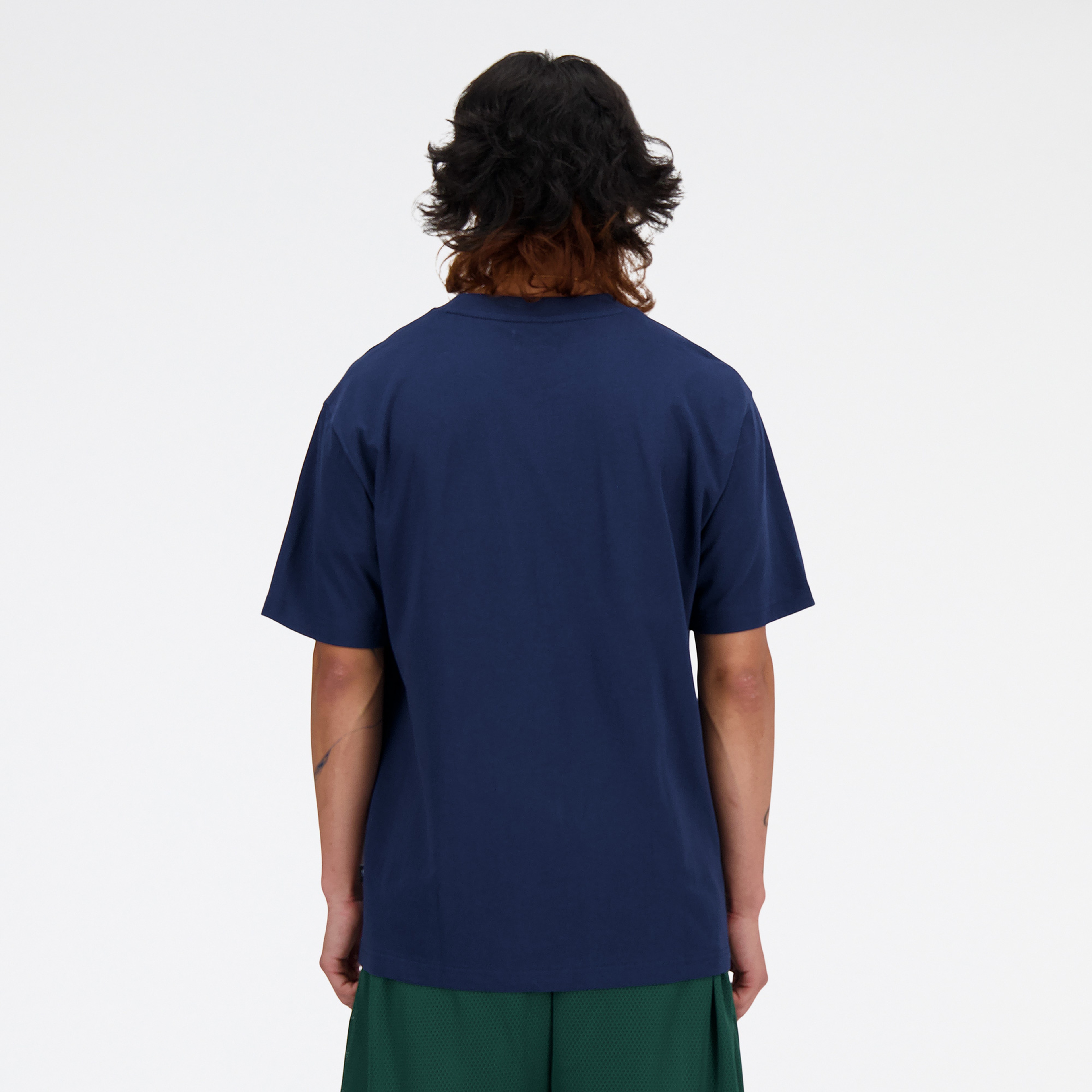 New Balance Unisex Lacivert T-Shirt