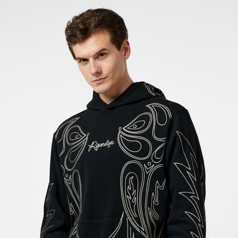 Ripndip Howdy Erkek Siyah Hoodie