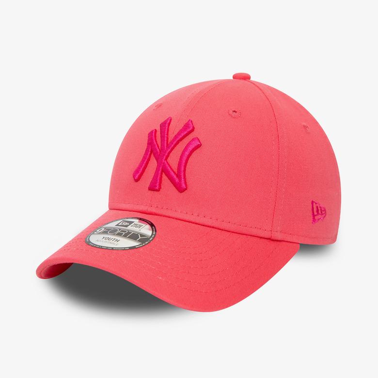 New Era 9Forty MLB League Basic Neyyan Çocuk Pembe Şapka