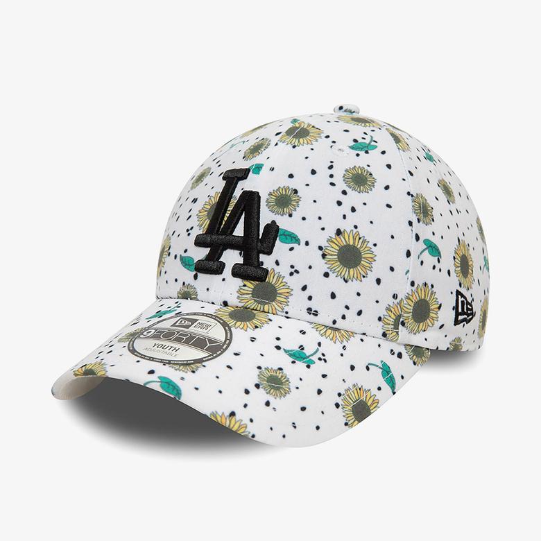 New Era Chyt Floral Aop 9Forty Newera  Stnwhi Çocuk Beyaz Şapka