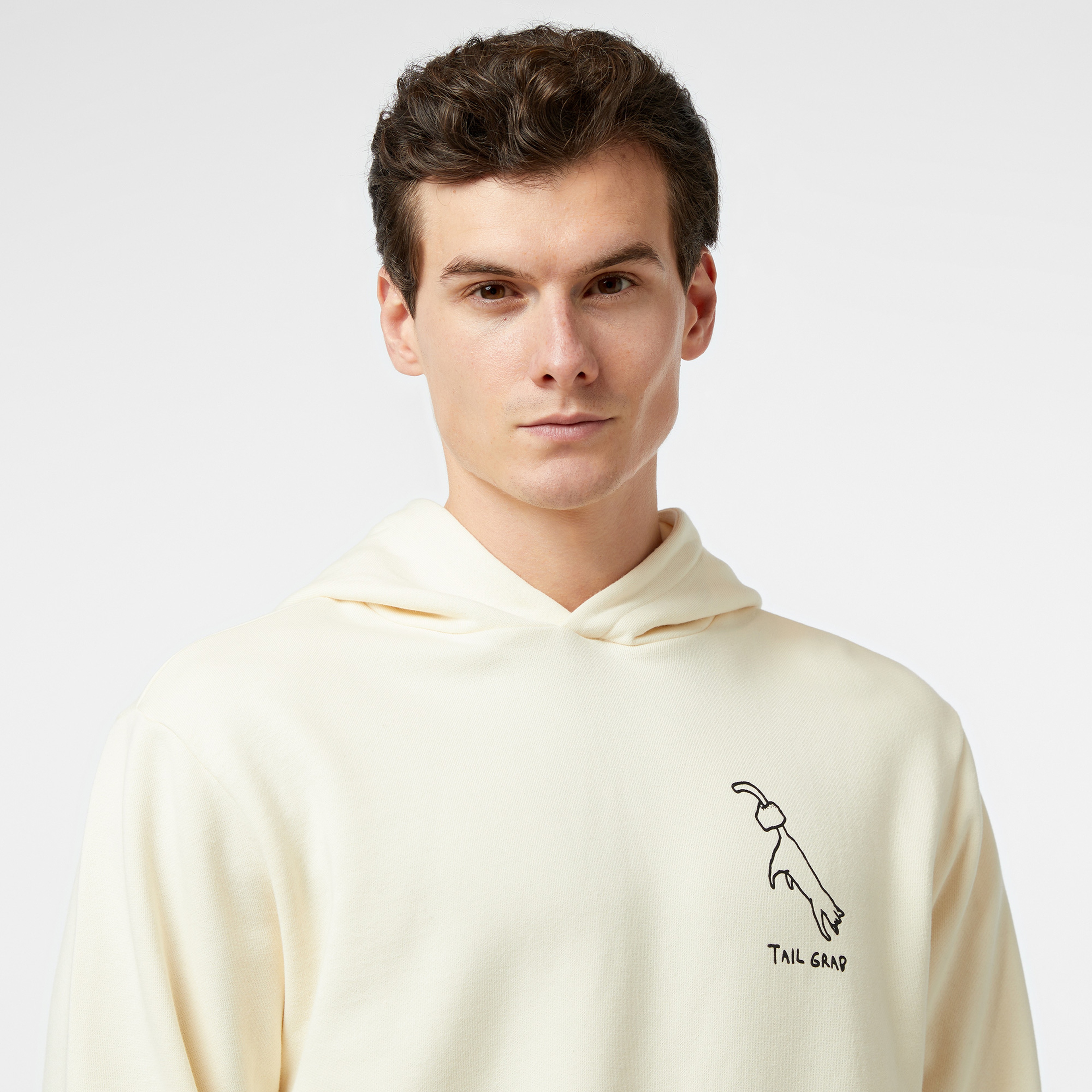 Ripndip Grabs Erkek Krem Hoodie