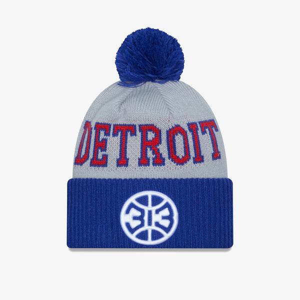 New Era NBA Detroit Pistons Unisex Mavi Bere