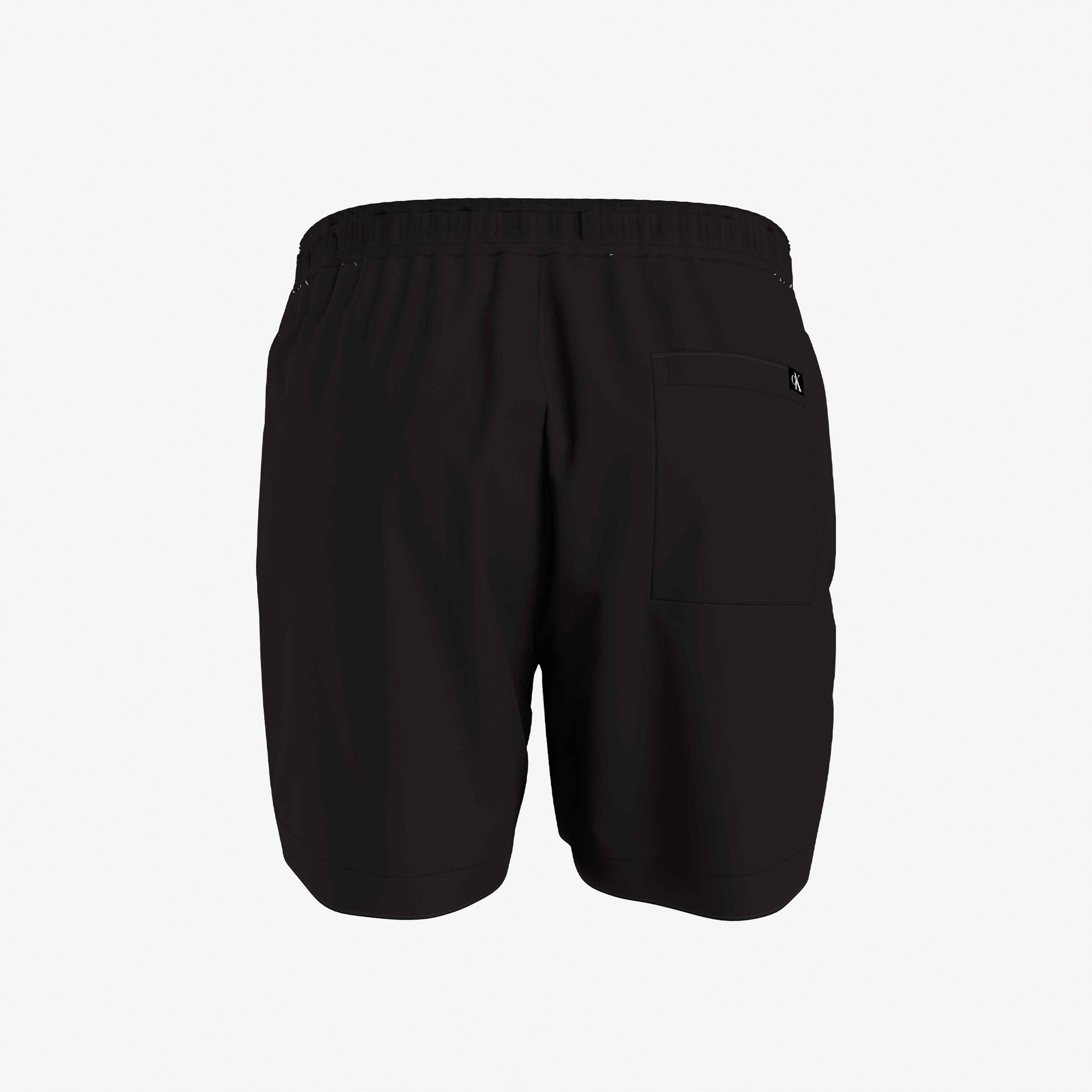 Calvin Klein Monogram Erkek Siyah Deniz Şortu