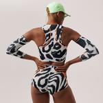 adidas x by Stella McCartney Asmc Tpa Brief Kadın Beyaz Şort