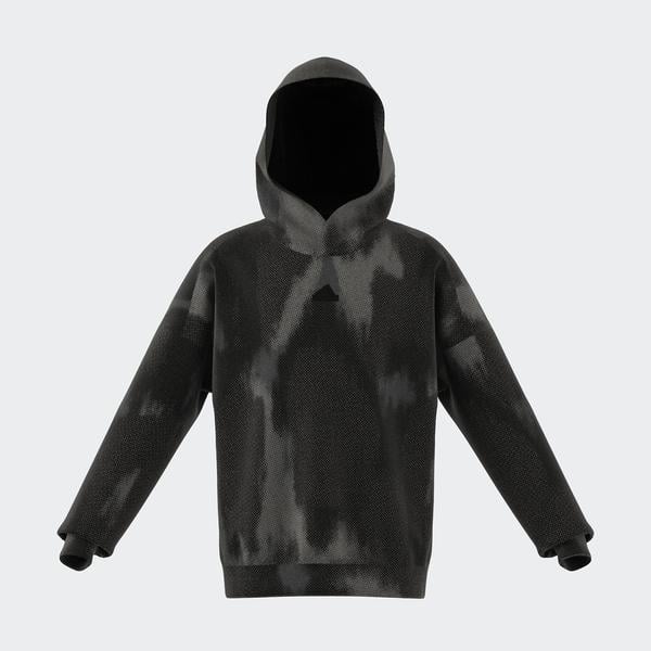 adidas Future Icons Allover Print Ankle Length Çocuk Gri Sweatshirt