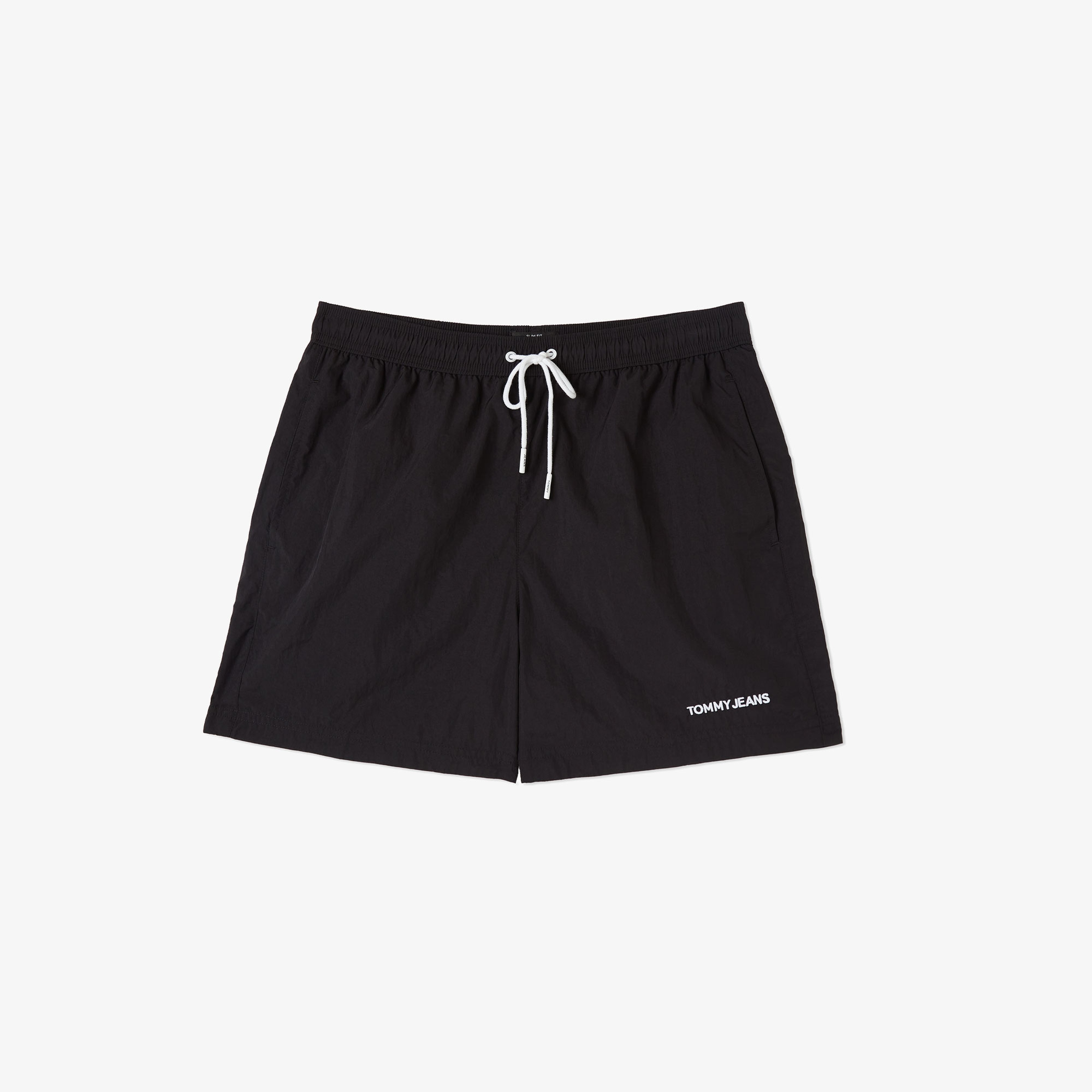 Tommy Jeans Sf Medium Drawstring Erkek Siyah Deniz Şortu