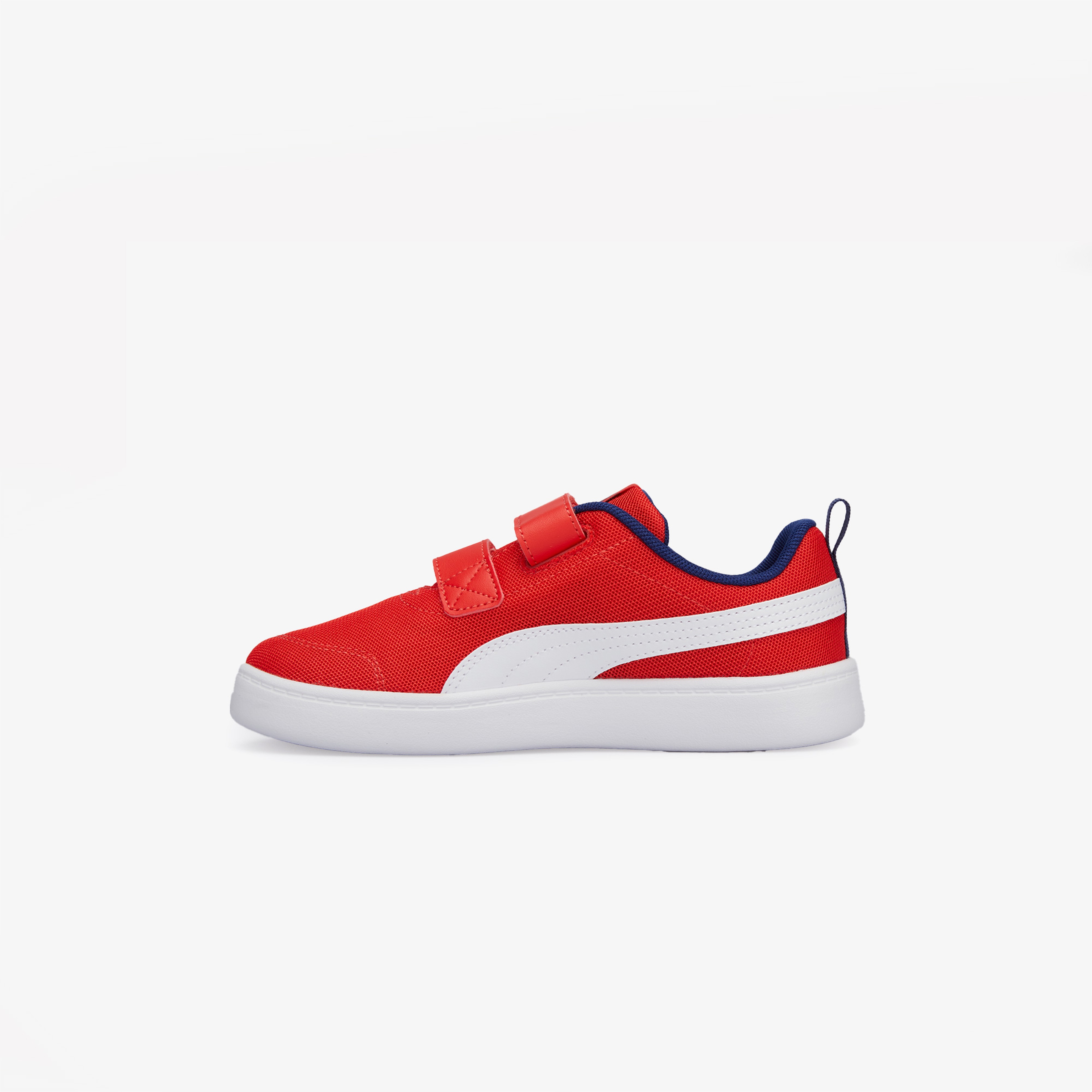 Puma Courtflex V2 Mesh Çocuk Kırmızı Spor Ayakkabı