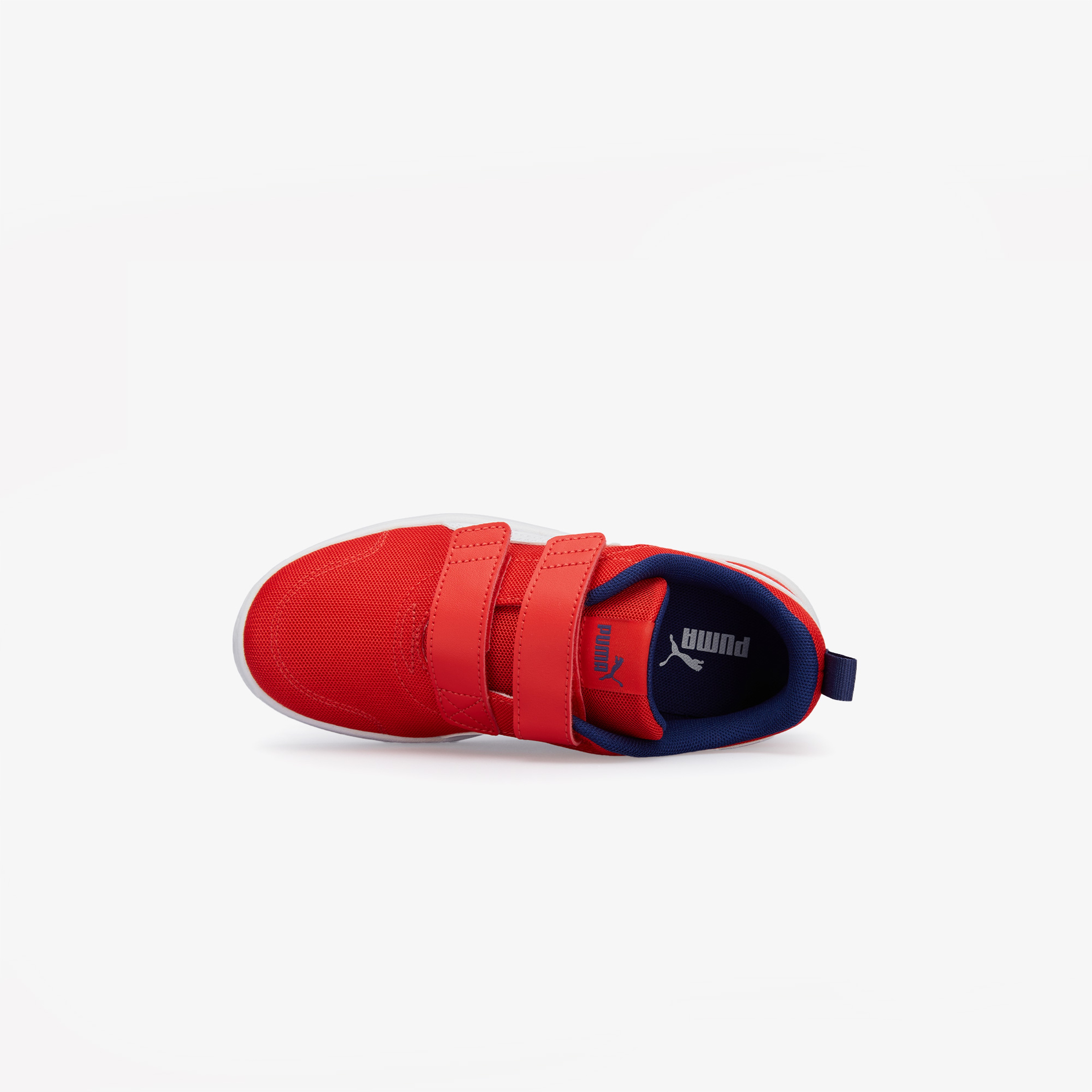 Puma Courtflex V2 Mesh Çocuk Kırmızı Spor Ayakkabı