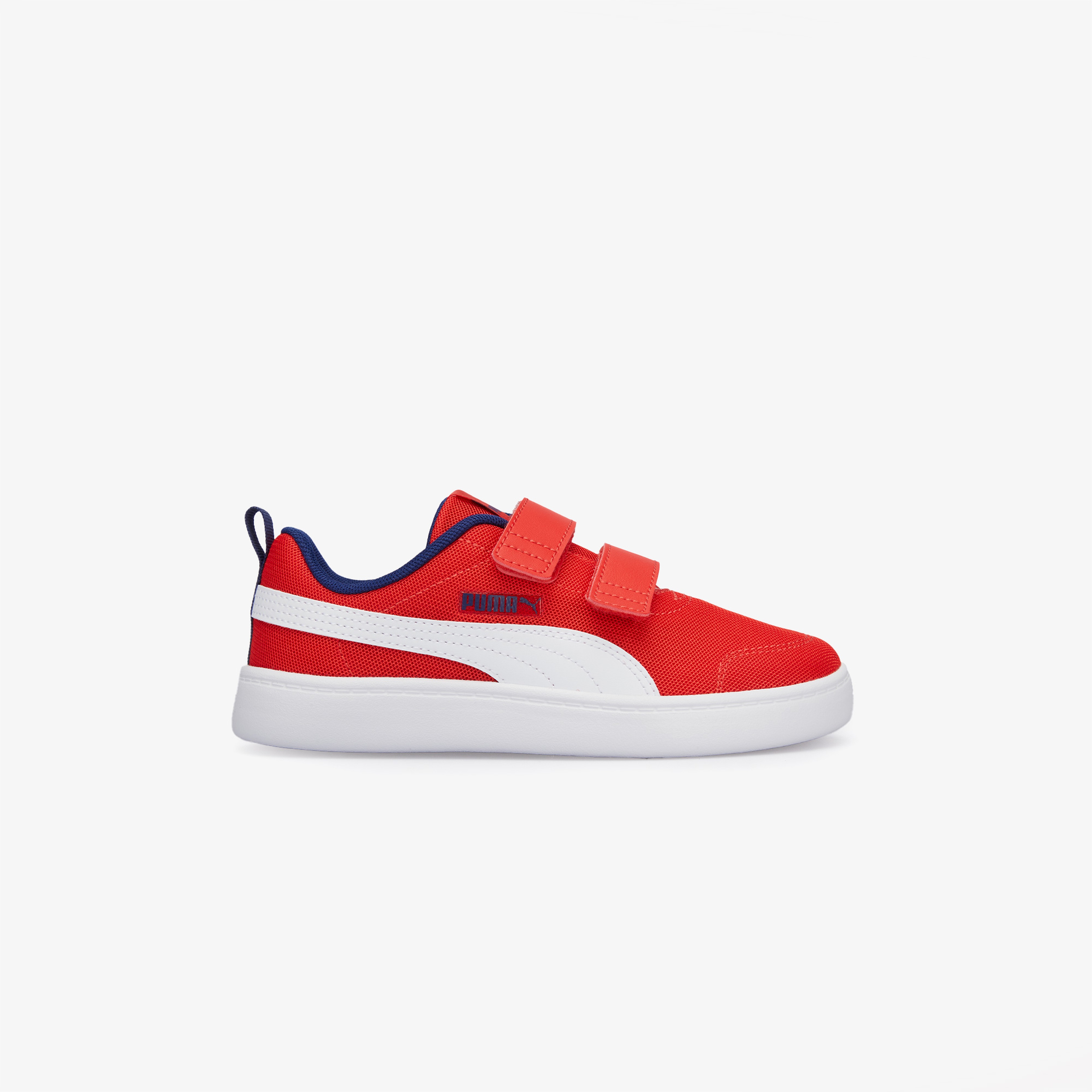 Puma Courtflex V2 Mesh Çocuk Kırmızı Spor Ayakkabı