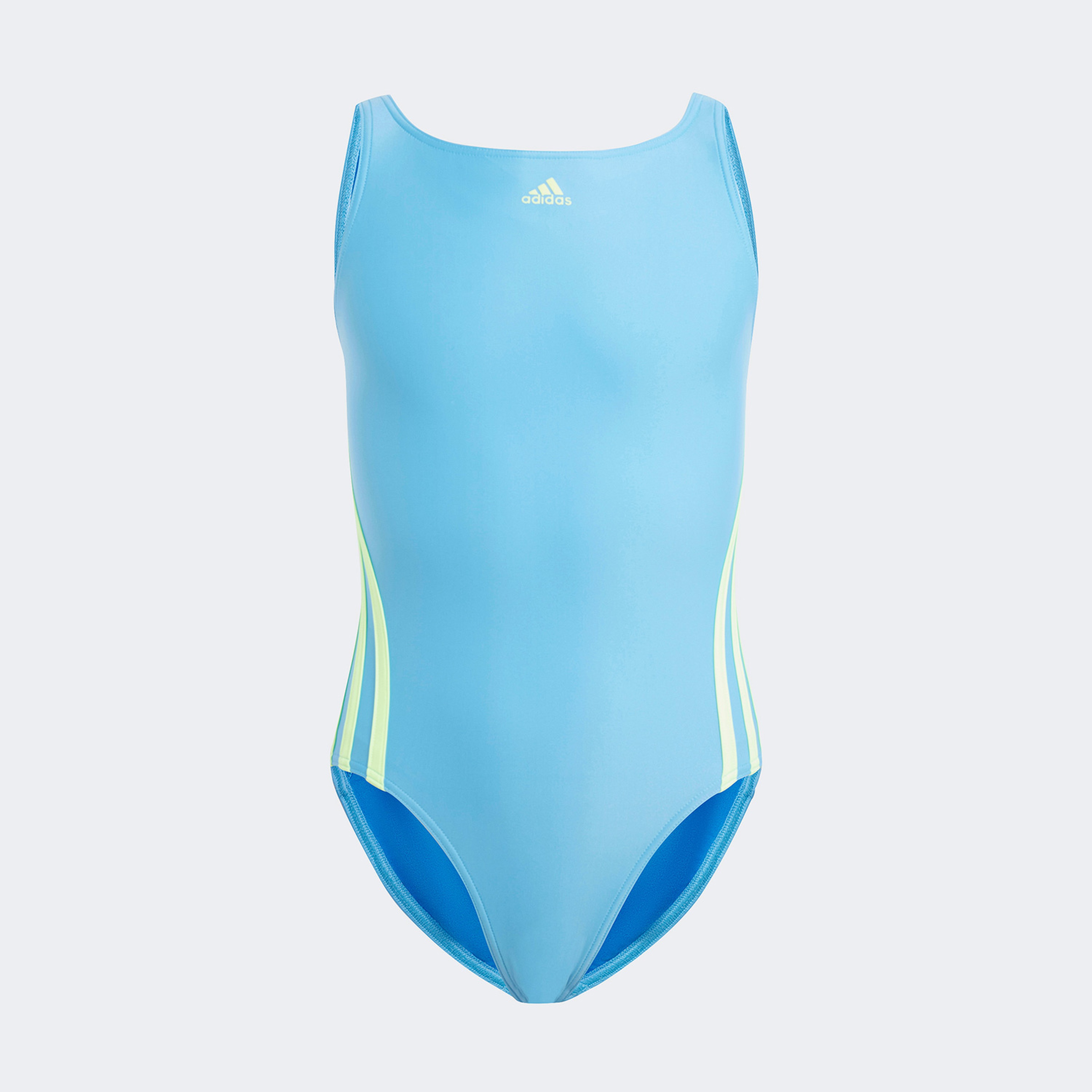 adidas Sportswear 3S Çocuk Mavi Mayo