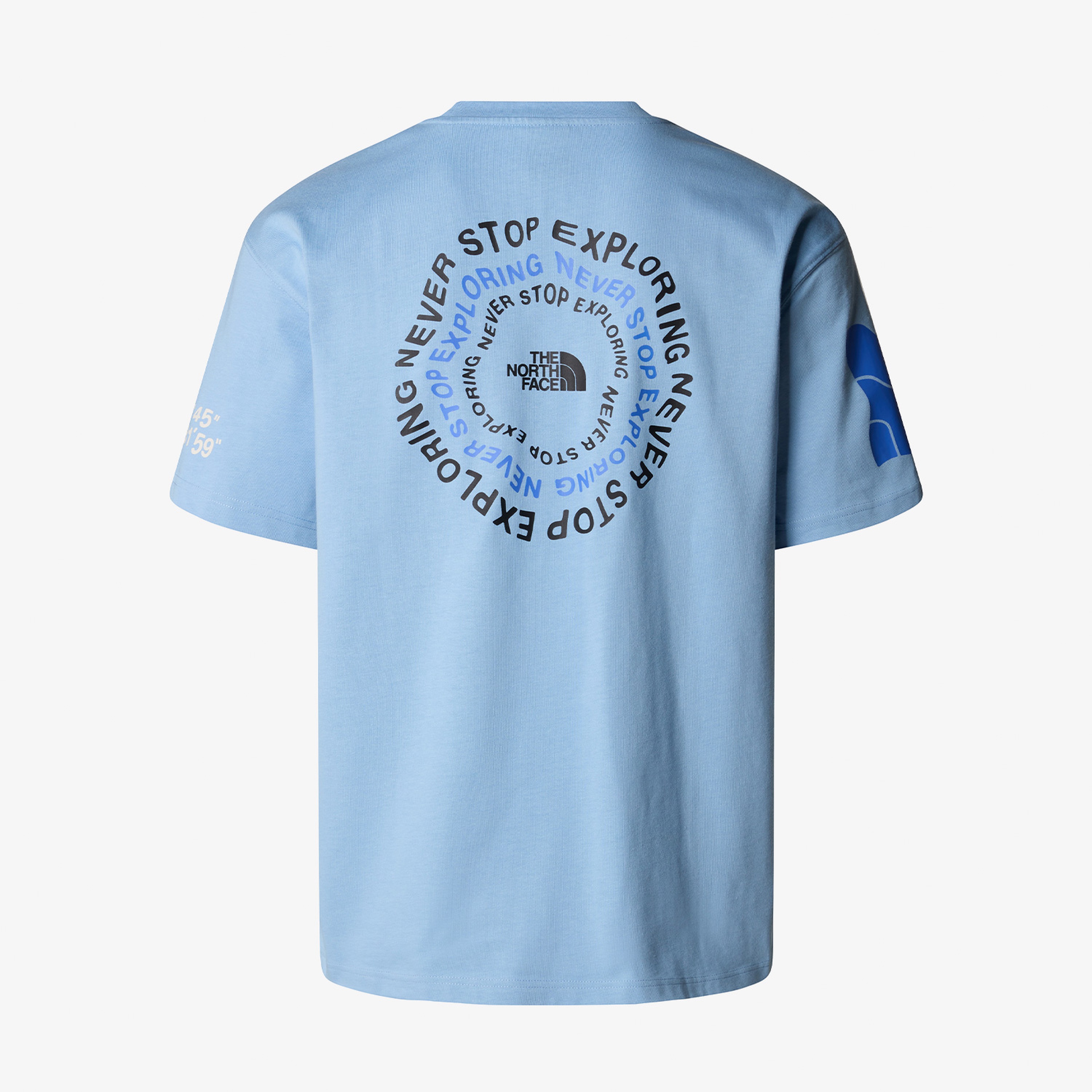 The North Face Nse Graphic S/S Erkek Mavi T-Shirt