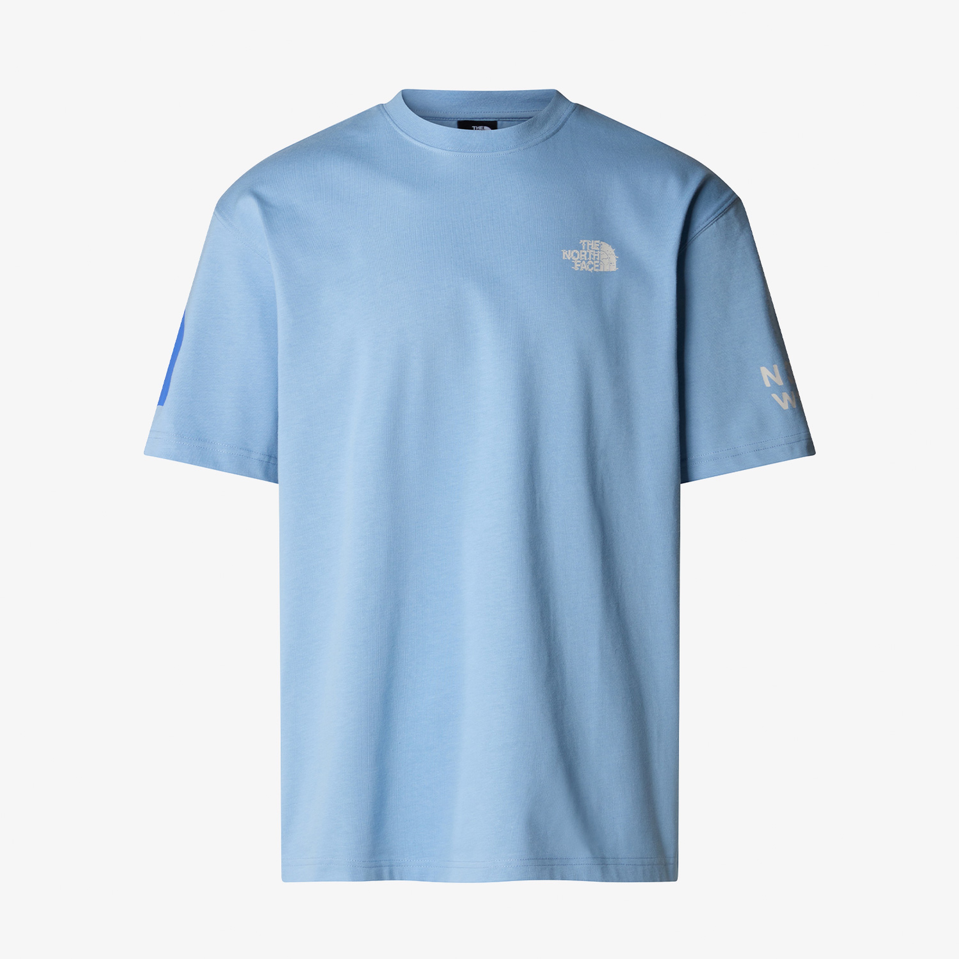 The North Face Nse Graphic S/S Erkek Mavi T-Shirt