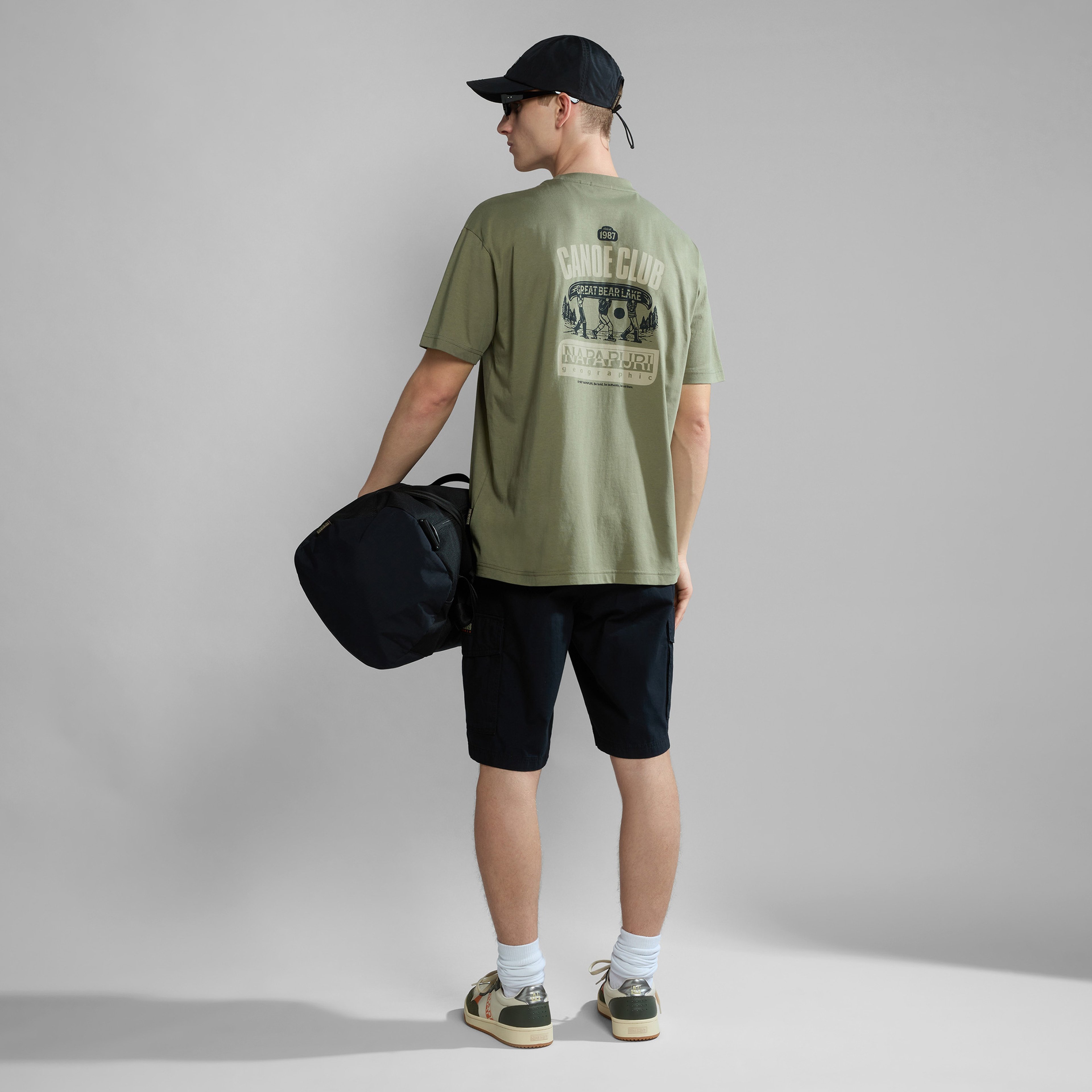 Napapijri S-Gouin Erkek Yeşil T-Shirt