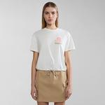 Napapijri S-Howard W Kadın Beyaz T-Shirt