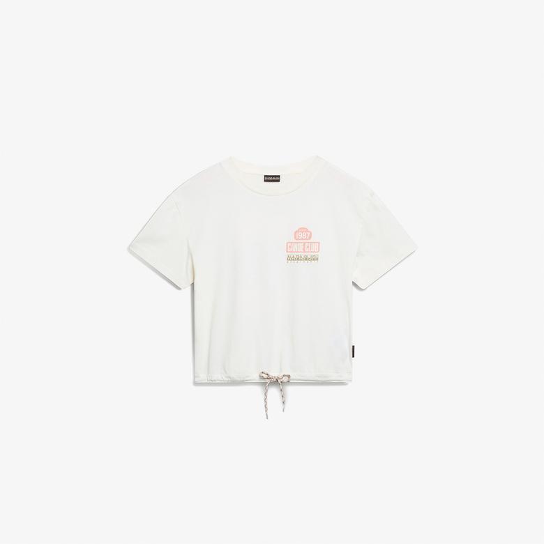 Napapijri S-Howard W Kadın Beyaz T-Shirt