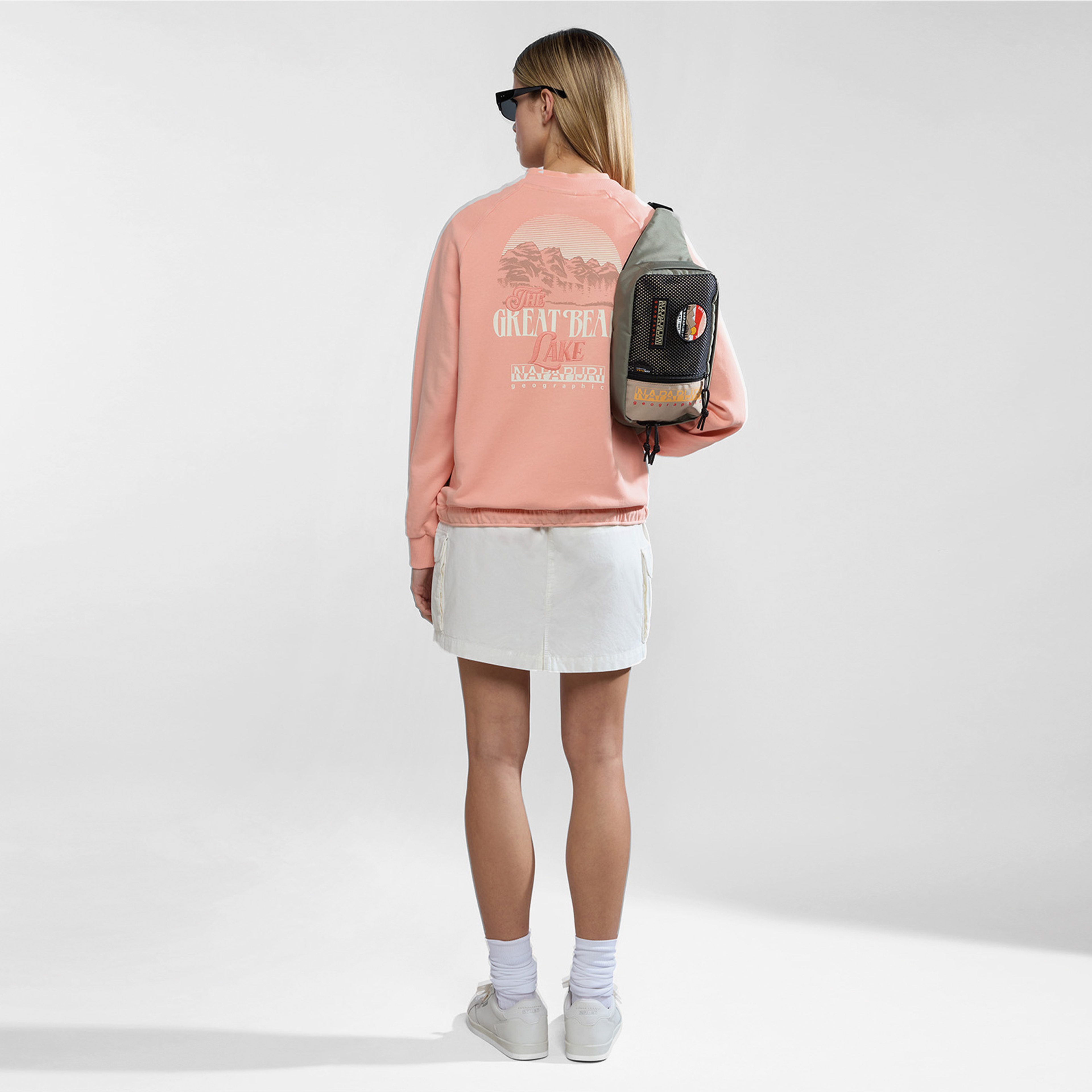 Napapijri B-Boyd C W Kadın Pembe Hoodie