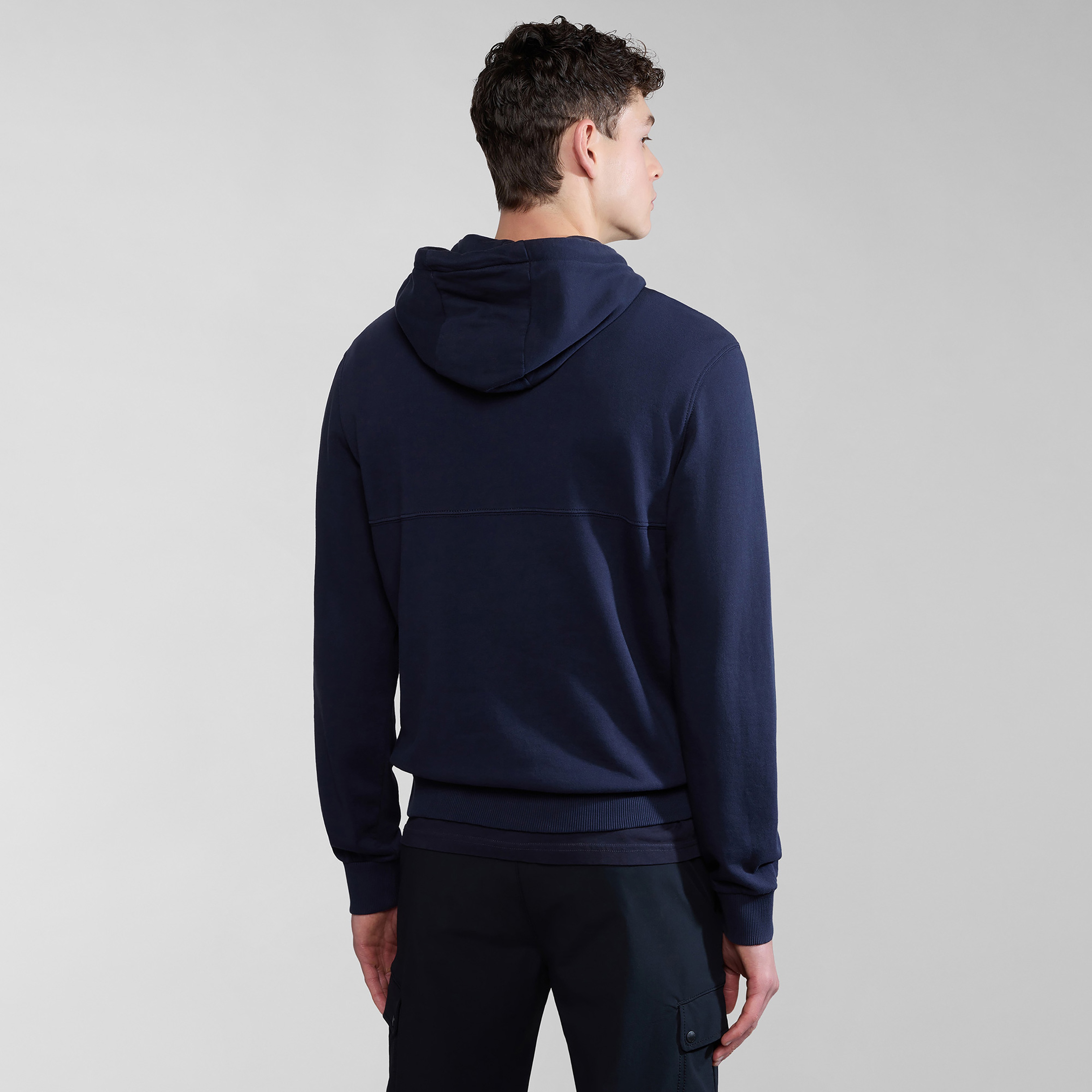 Napapijri B-Bollo H Sum Erkek Mavi Hoodie