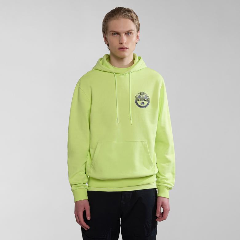 Napapijri B-Bollo H Sum Erkek Sarı Hoodie