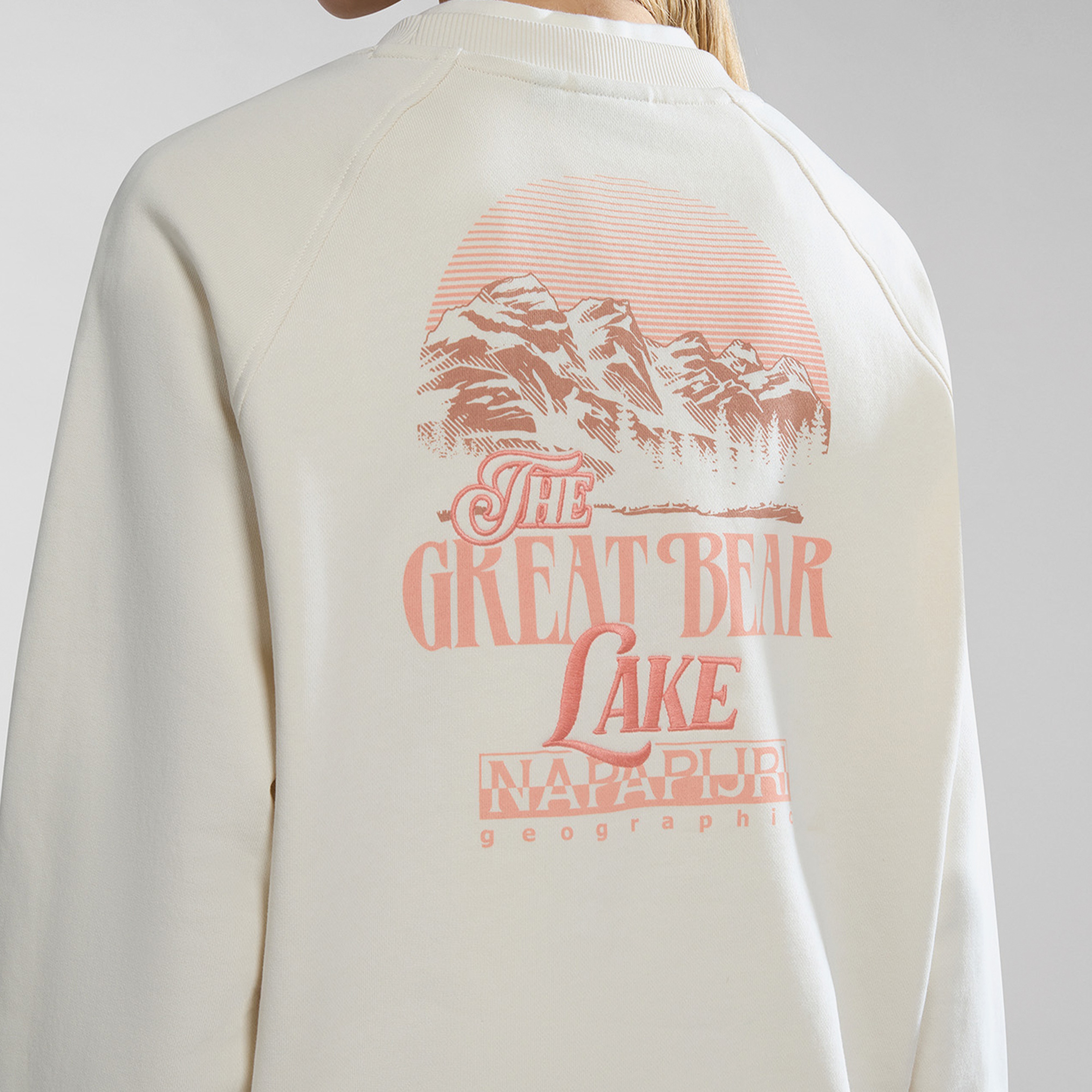 Napapijri B-Boyd C W Kadın Beyaz Hoodie