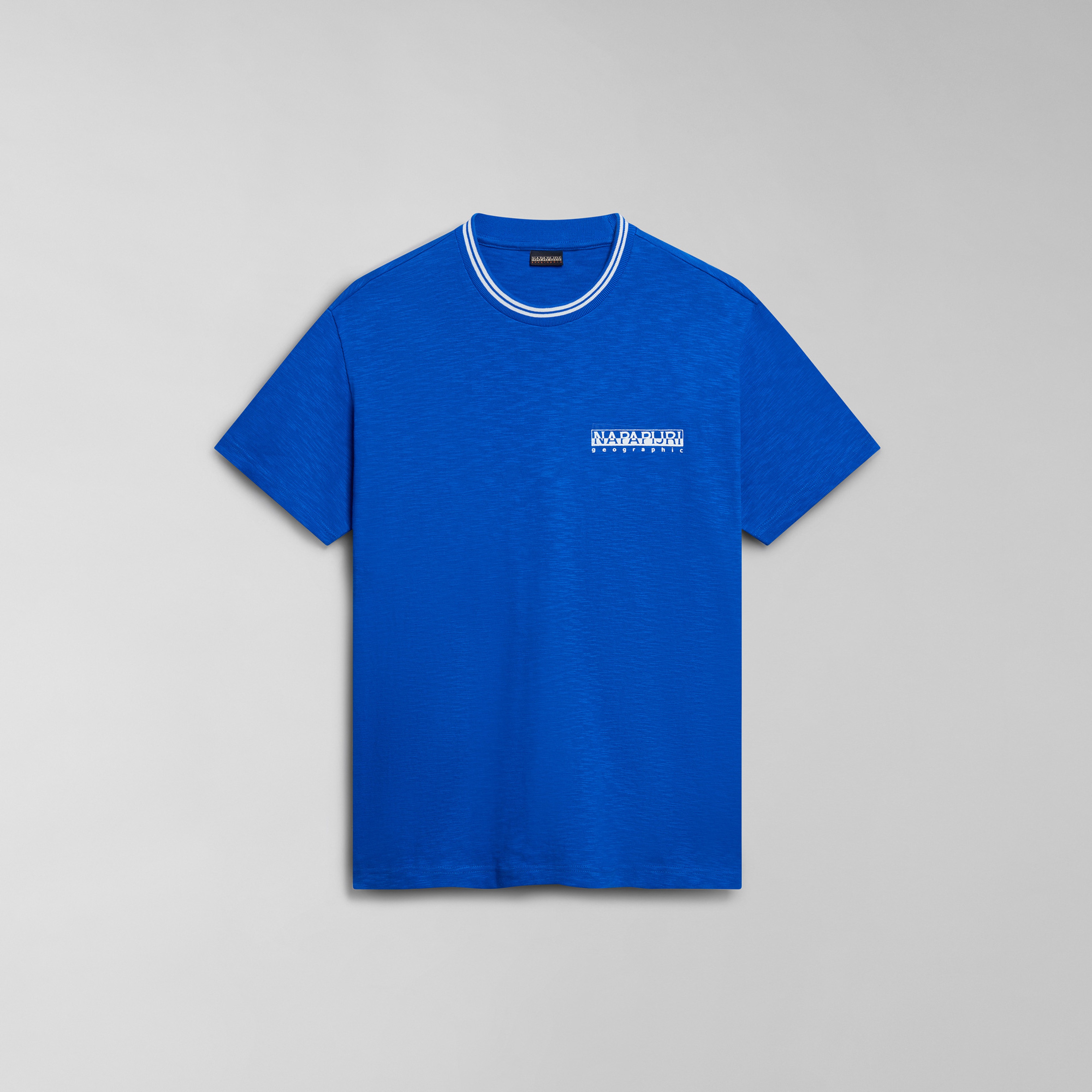 Napapijri S-Grober Unisex Mavi T-Shirt