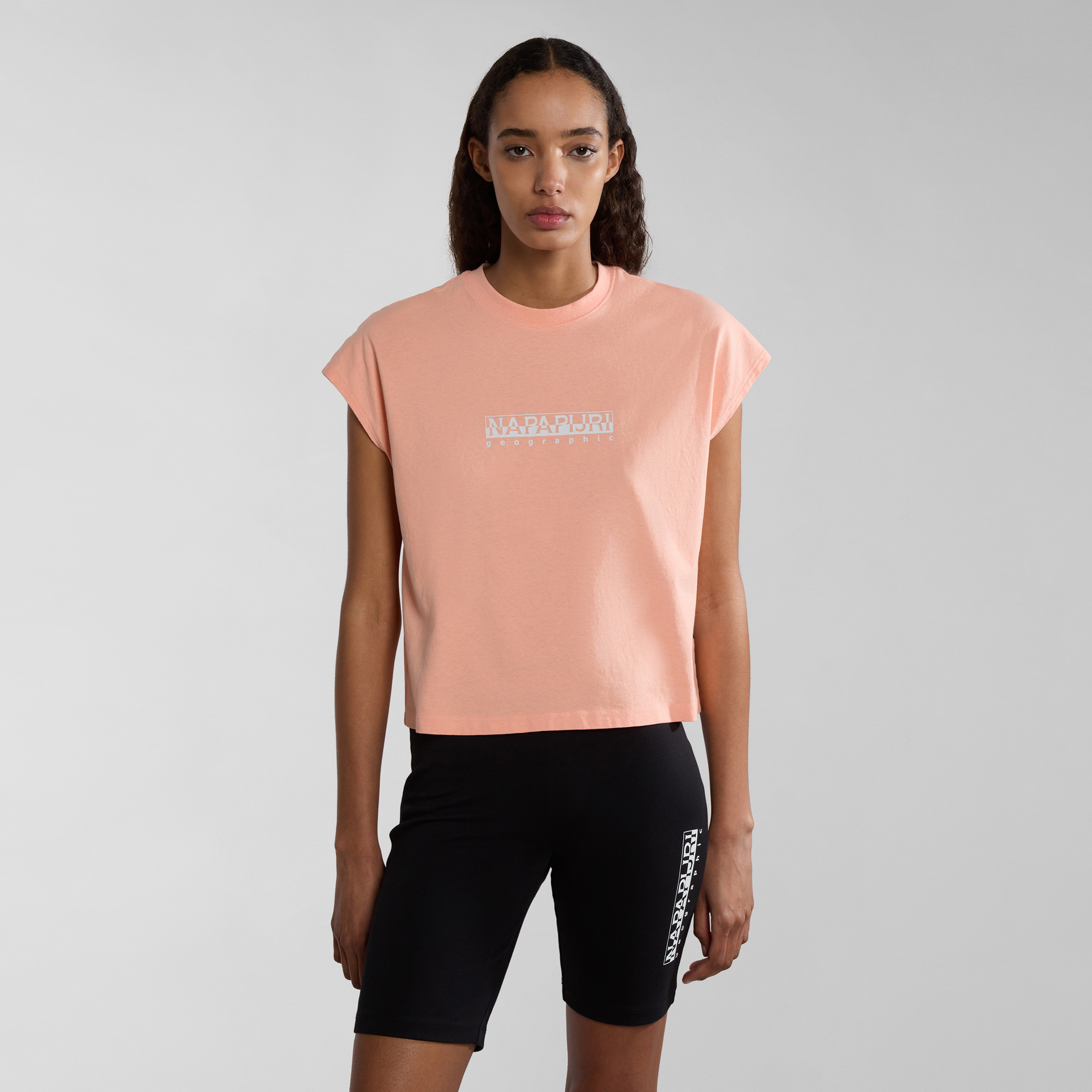 Napapijri S-Box W Ssl Kadın Pembe T-Shirt