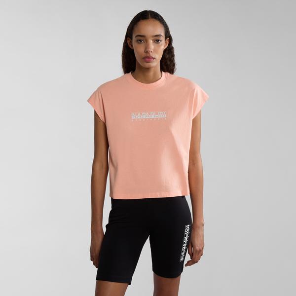 Napapijri S-Box W Ssl Kadın Pembe T-Shirt