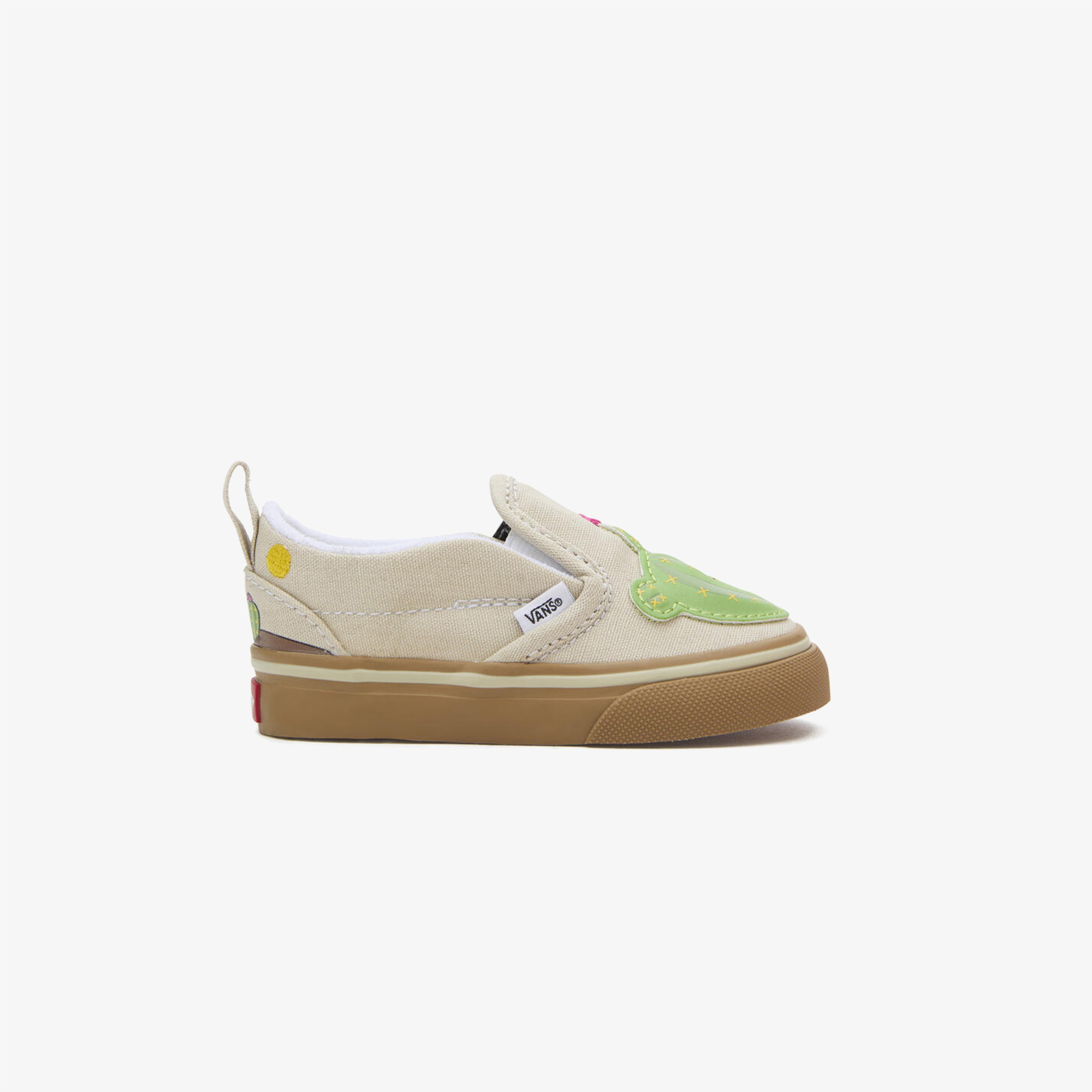 Vans Slip-On V Cactus Bebek Bej Sneaker