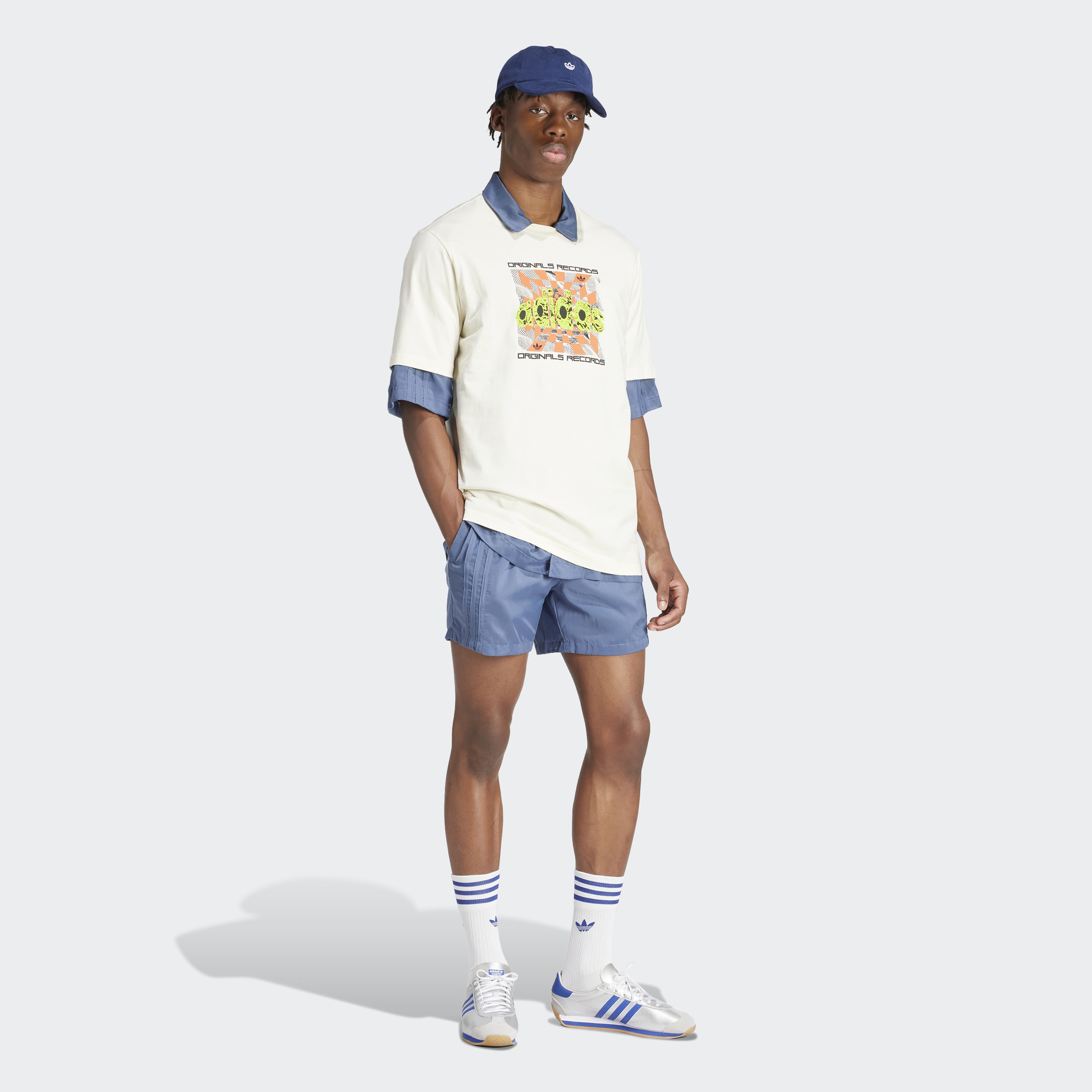 adidas Originals Fash Sprin Sh Erkek Mavi Şort