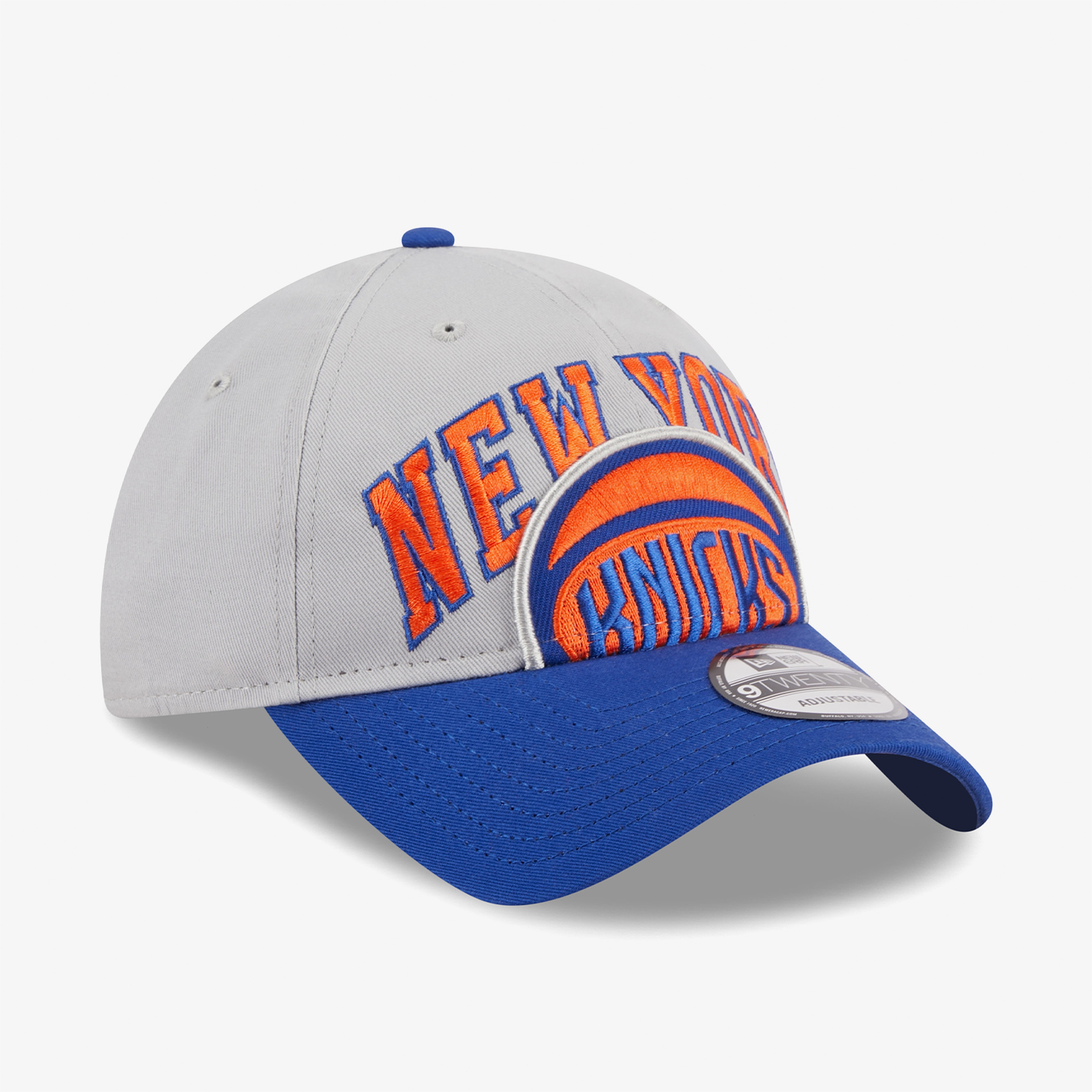 New Era New York Knicks 39THIRTY Unisex Gri Şapka