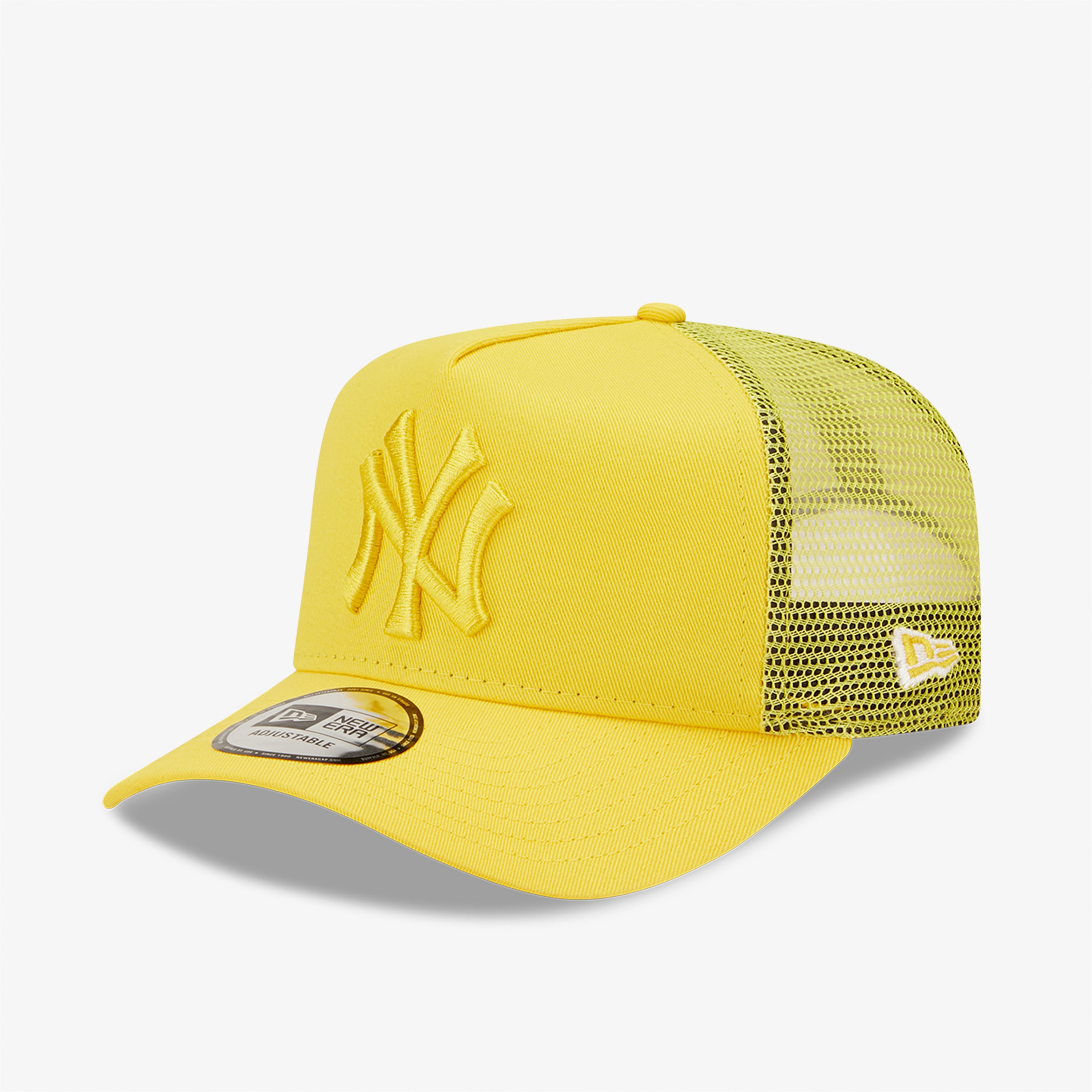 New Era New York Yankees Tonal Mesh Unisex Sarı Şapka
